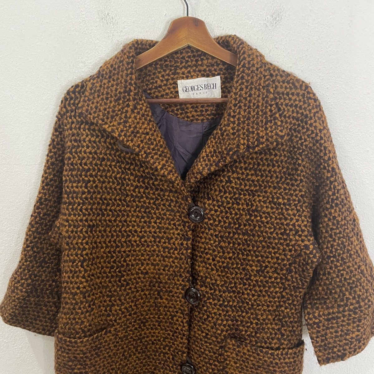 Japanese Brand Georces Rech Paris Luxury Jacket Size US M / EU 48-50 / 2 - 4 Thumbnail