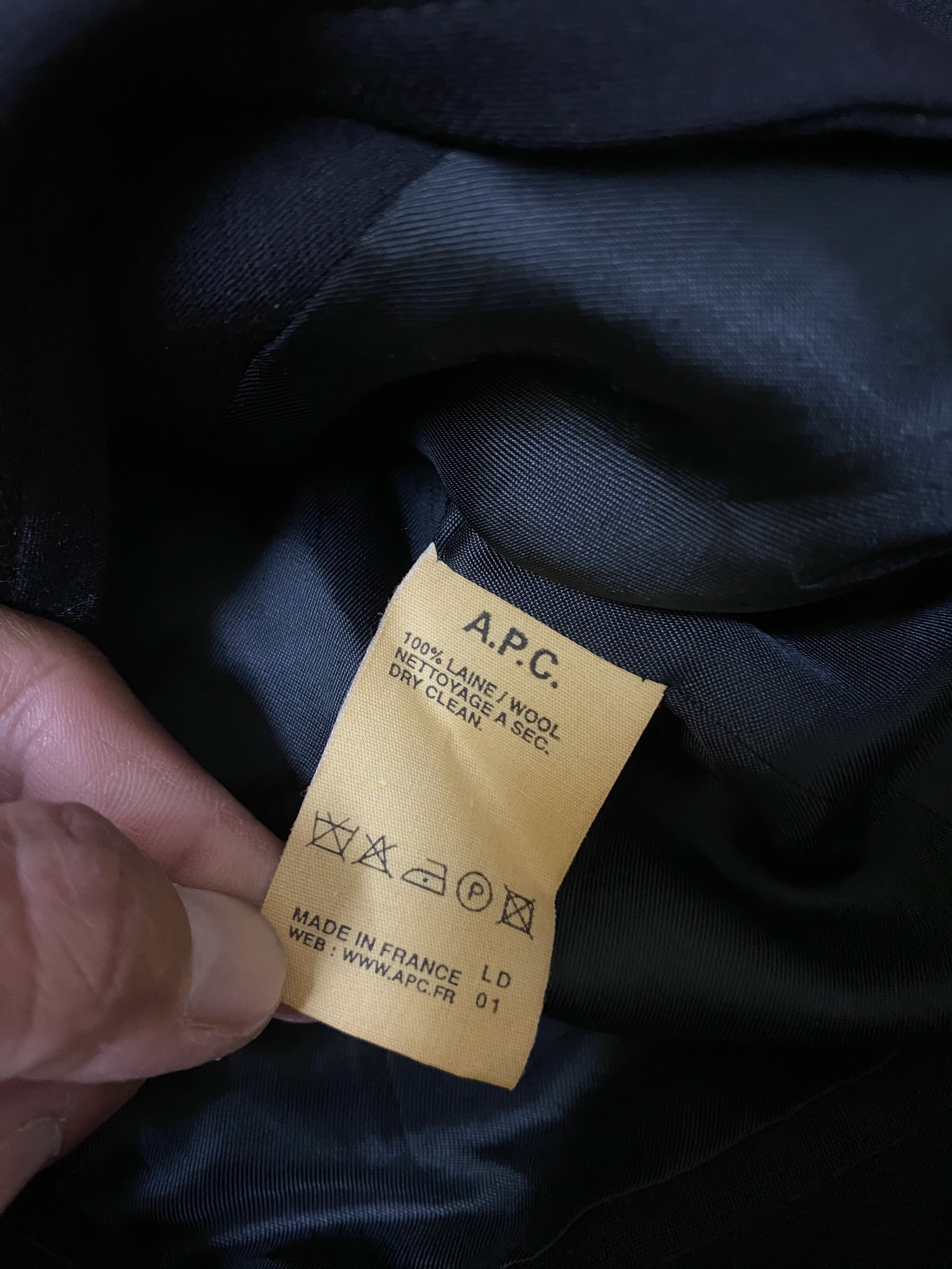 A.P.C. FW99 Wool Double Breasted Jacket Size S / US 4 / IT 40 - 5 Thumbnail