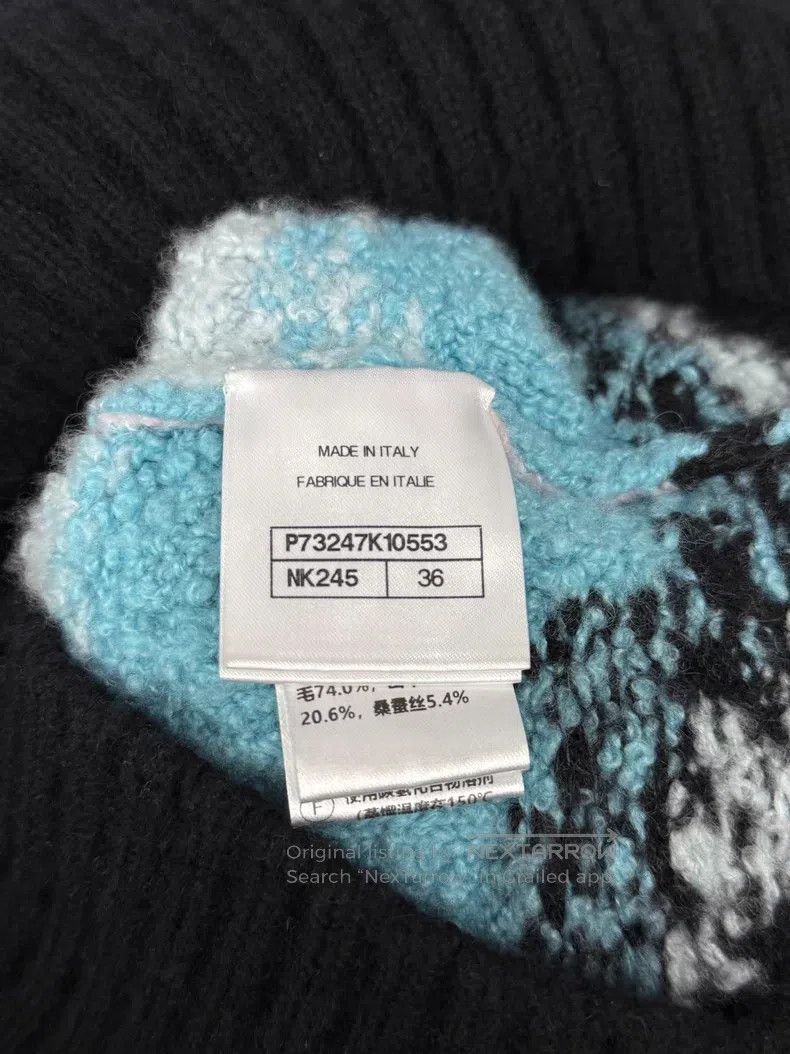 Chanel Chanel Ski series cashmere sweater Size XS / US 0-2 / IT 36-38 - 5 Thumbnail