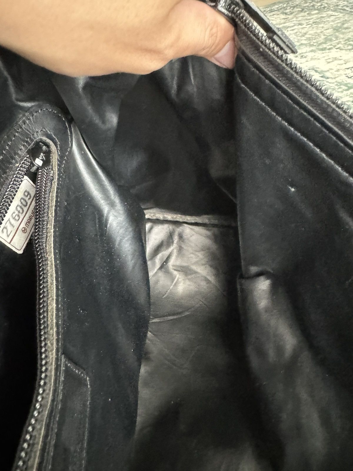 Issey Miyake × Vintage VTG ISSEY MIYAKE CANVAS & LEATHER TRAVEL BAG Size ONE SIZE - 13 Thumbnail