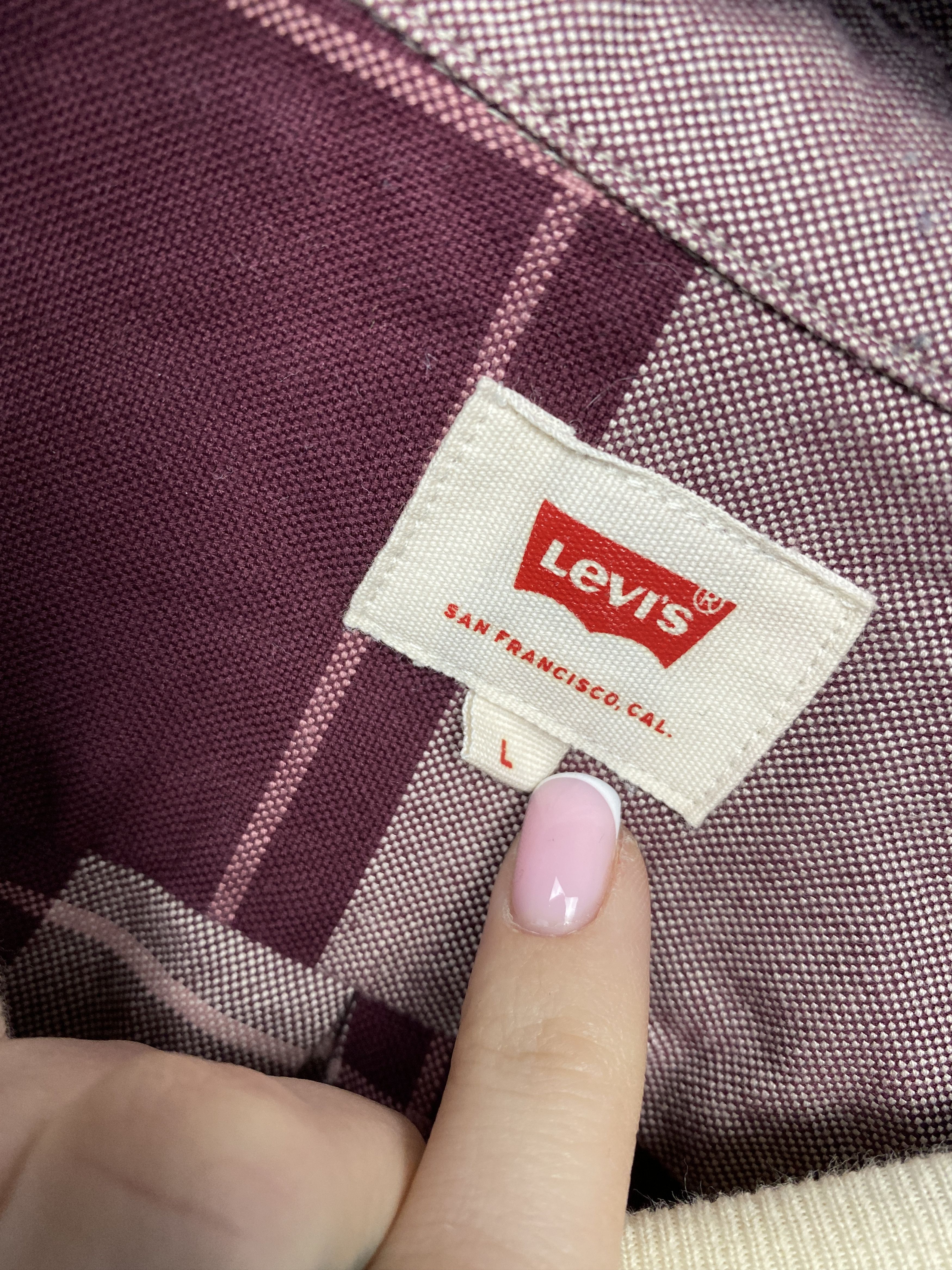 Flannel × Levi's × Levi's Vintage Clothing Levi's Vintage Mens Flannel Plaid Shirt Y2K Size US L / EU 52-54 / 3 - 4 Thumbnail