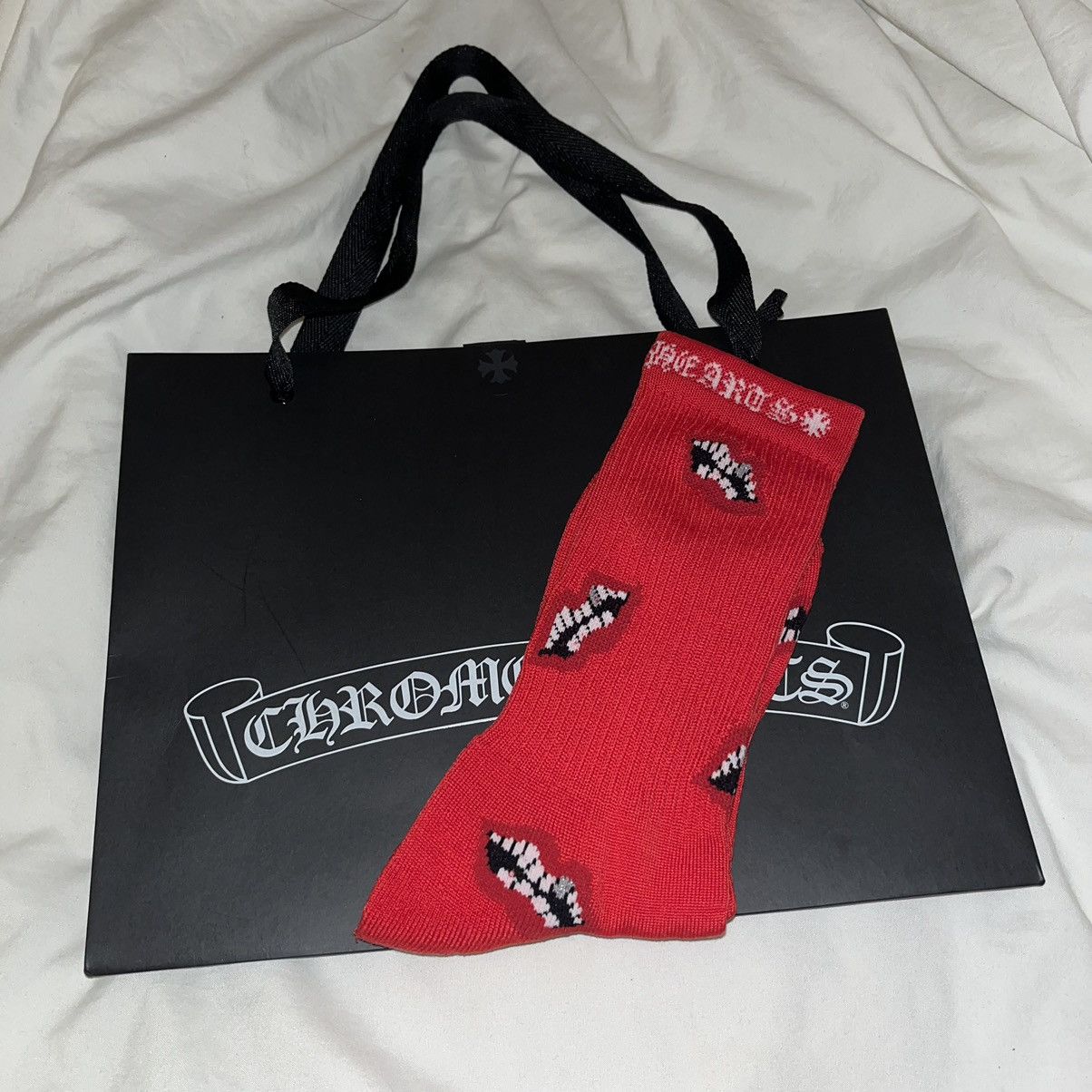 Chrome Hearts Chrome Hearts matty boy socks stk size M Size ONE SIZE - 1 Thumbnail