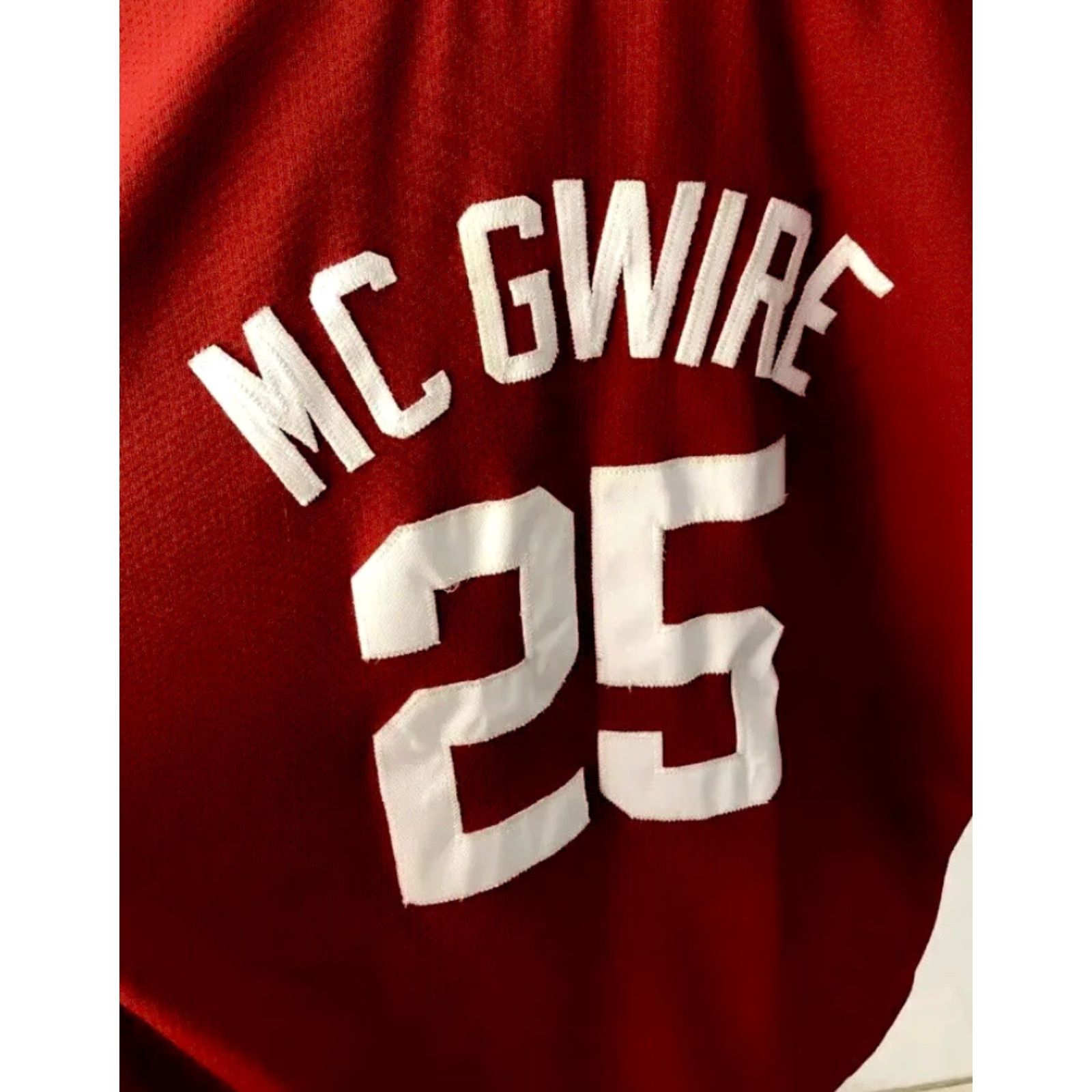 Starter VINTAGE Men’s MLB Starter St. Louis Cardinals #25 Mark McGwire Jersey Size L Size US L / EU 52-54 / 3 - 4 Thumbnail