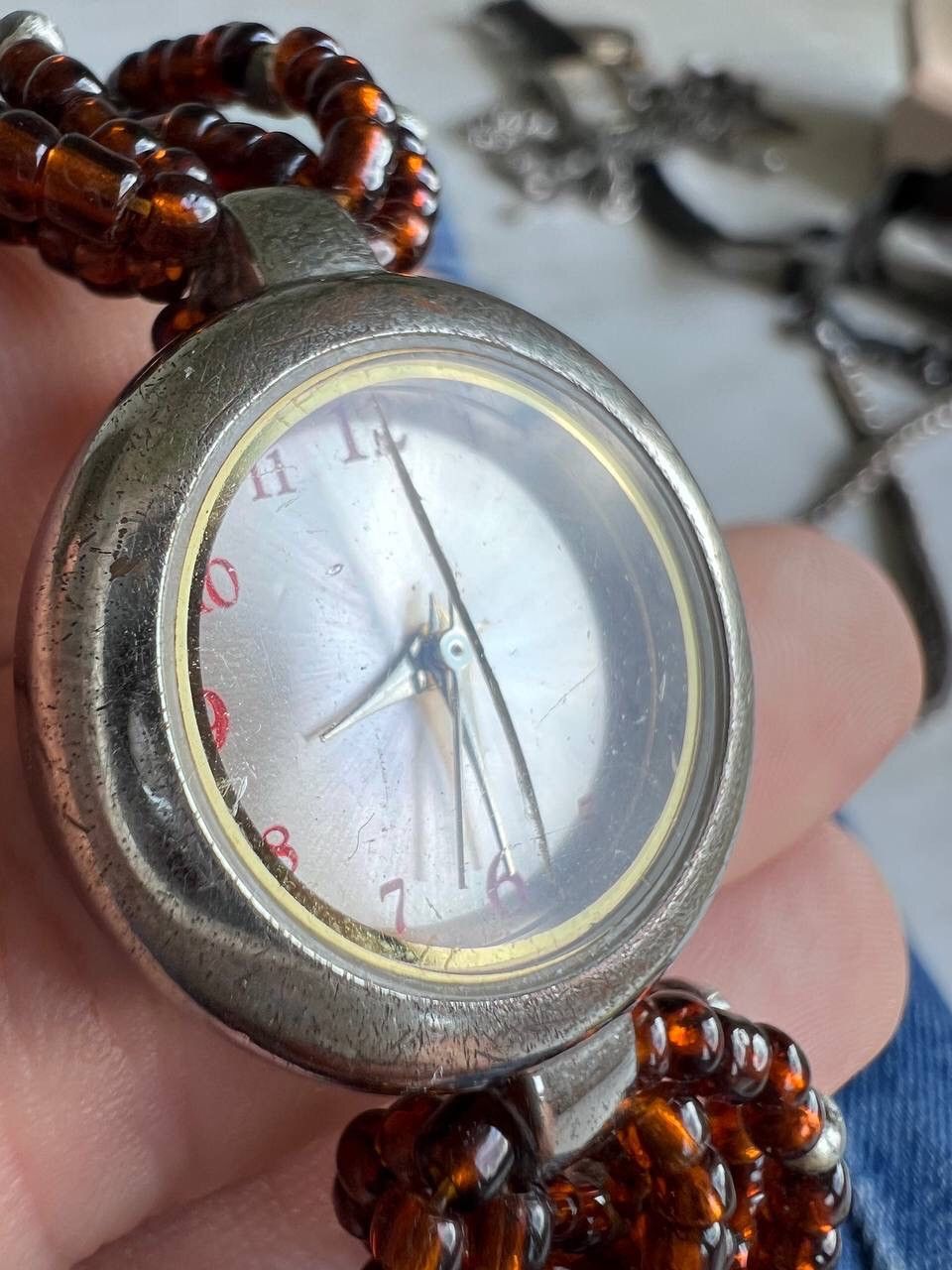 Designer × Japanese Brand × Vintage Vintage futuristic form watch Futuristic bracelet Watches Size ONE SIZE - 3 Thumbnail