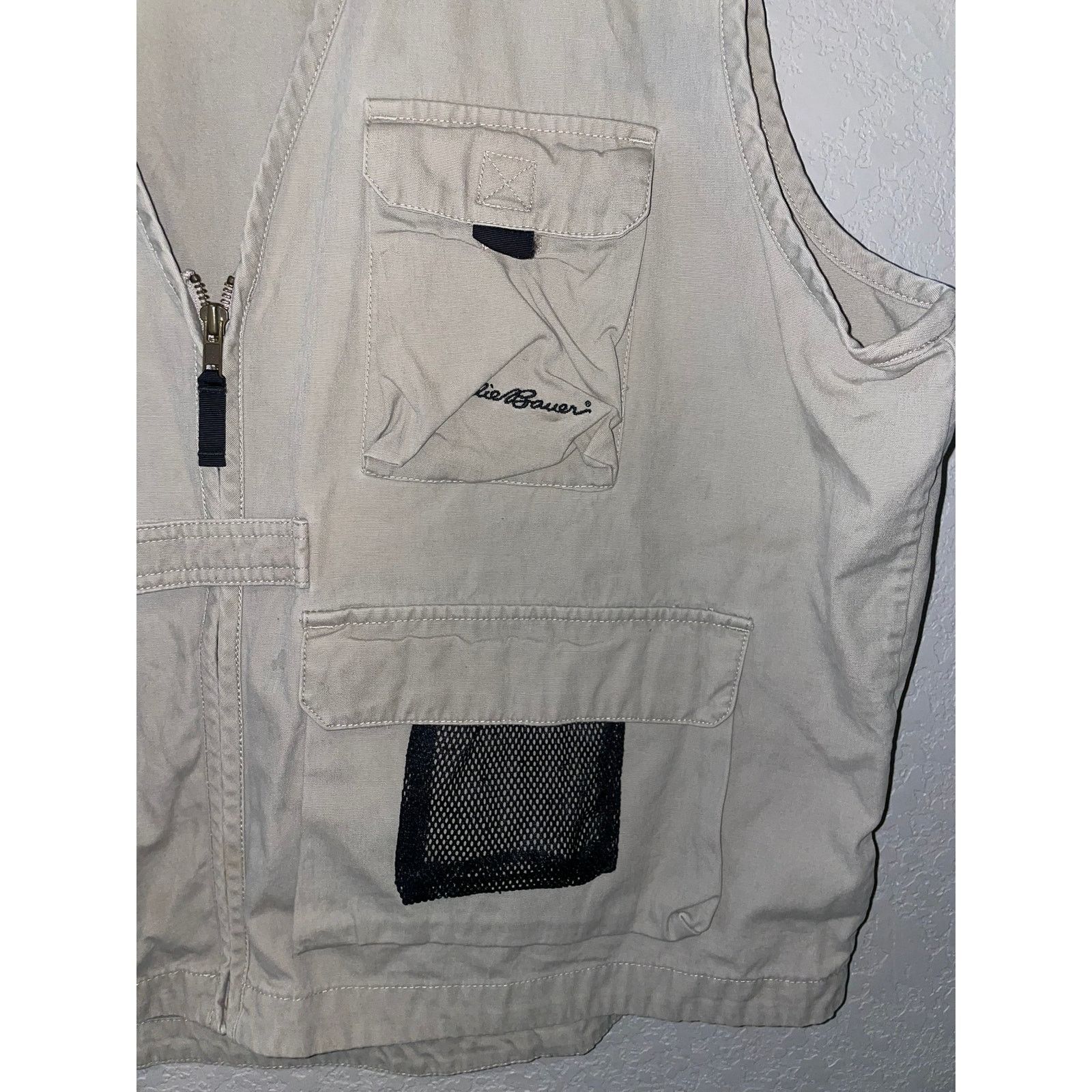 Eddie Bauer Vintage Eddie Bauer Fish Vest Outdoor Gear Fishing VTG XL Size US XL / EU 56 / 4 - 4 Thumbnail