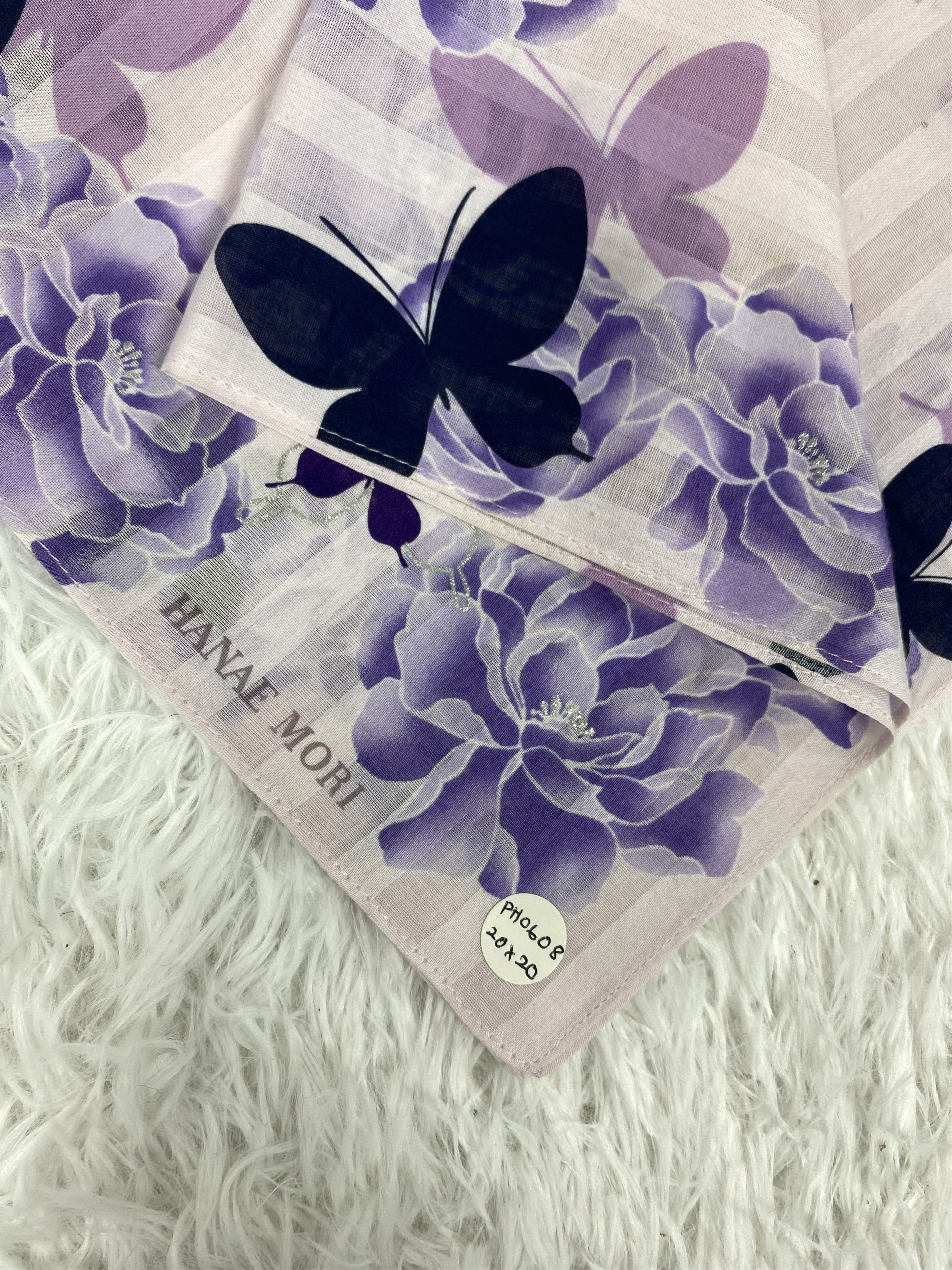Hanae Mori × Vintage Vintage Hanae Mori Handkerchief Neckerchief PH0608 Size ONE SIZE - 2 Thumbnail