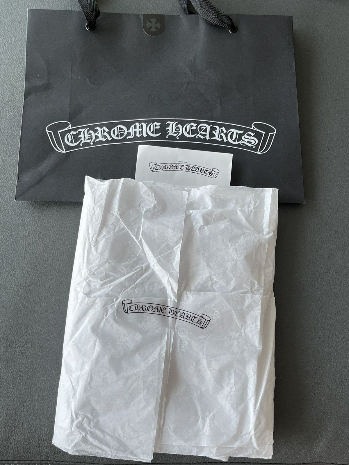Chrome Hearts Brand New Chrome Hearts Logo Classic Tee Size US L / EU 52-54 / 3 - 4 Thumbnail