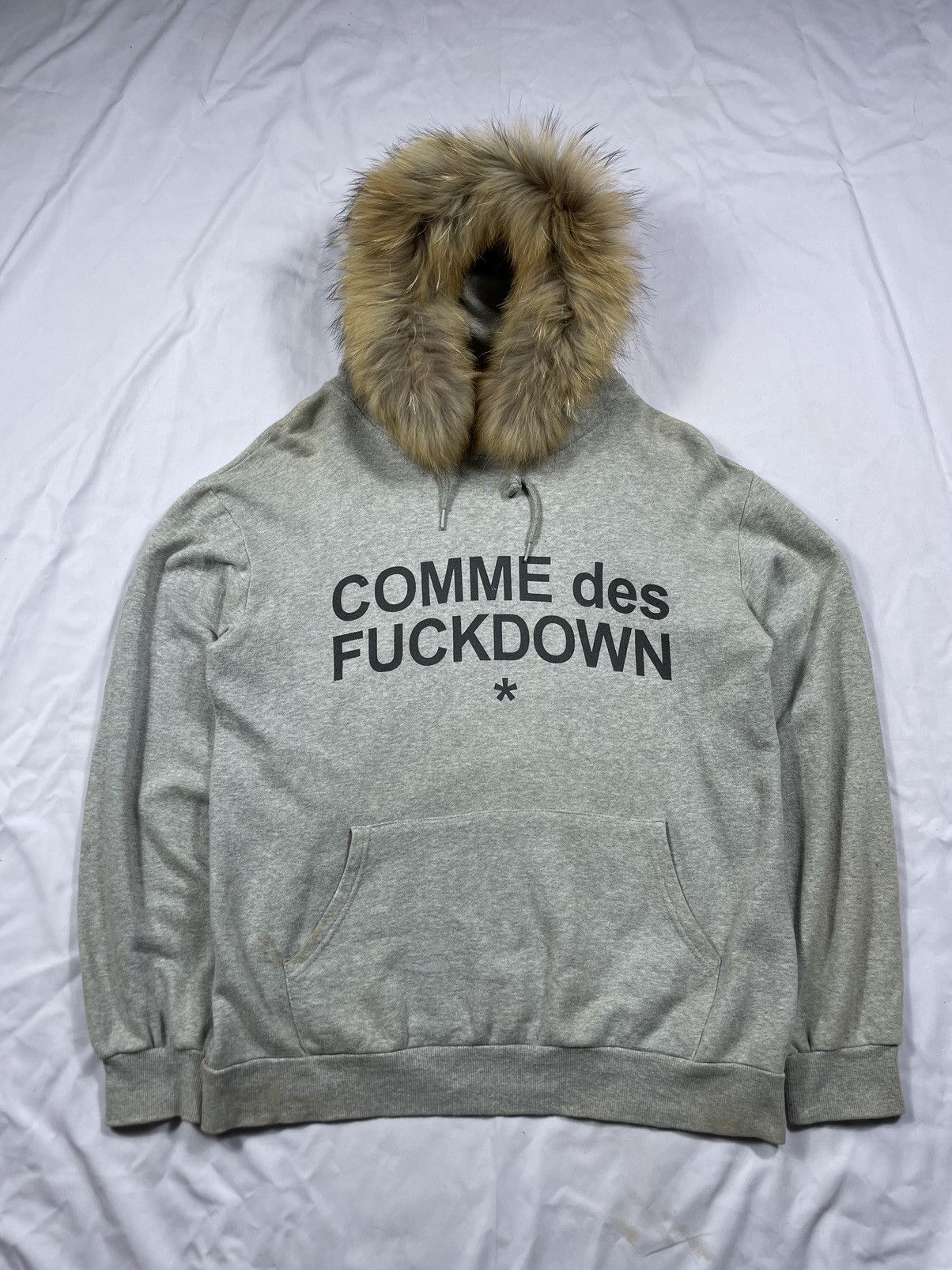 If Six Was Nine Fur hoodie comme des fuckdown Size US M / EU 48-50 / 2 - 1 Thumbnail