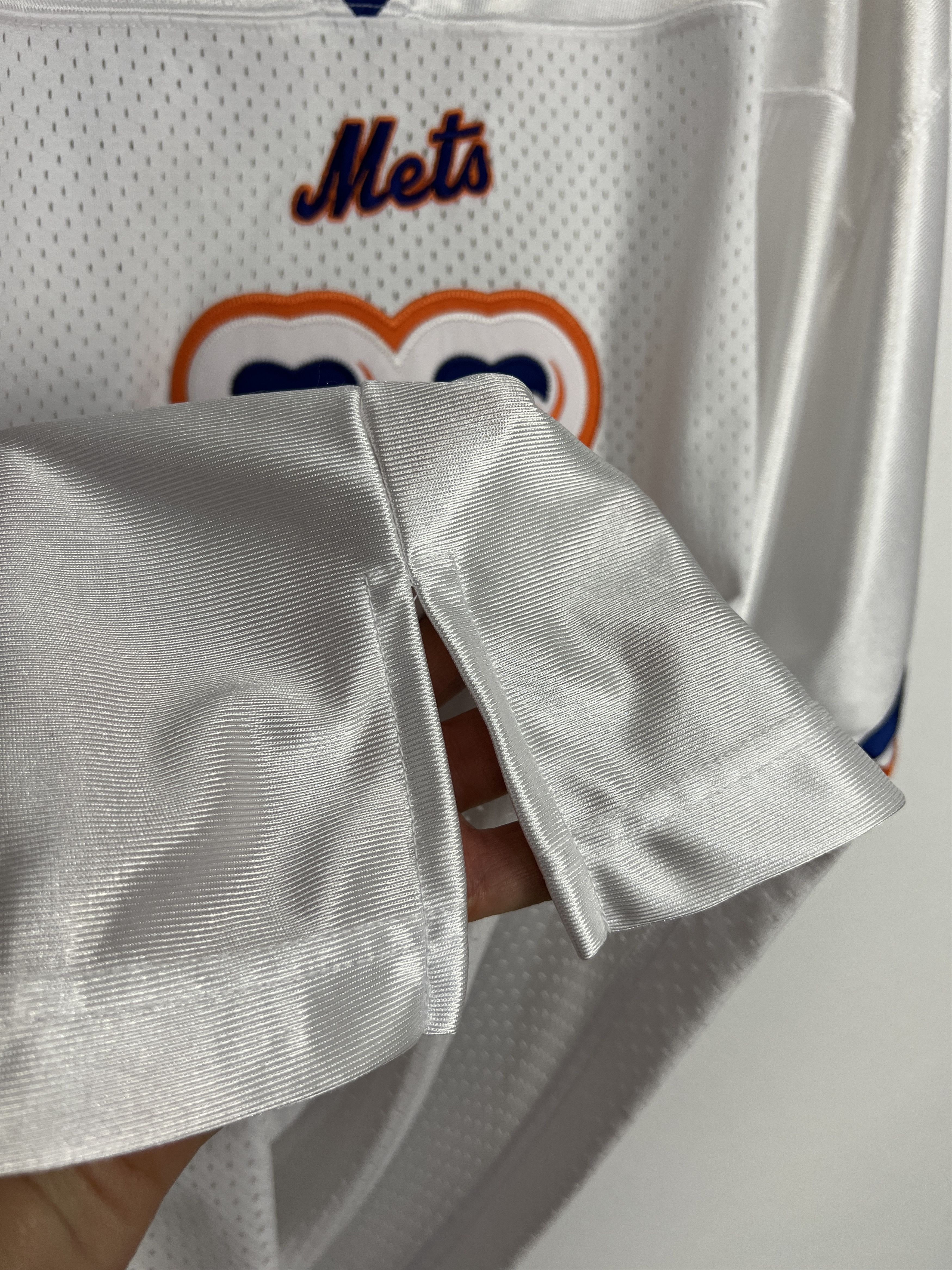 Vintage Lee Sport New York Mets Satin Mesh Jersey MLB Patch Size US L / EU 52-54 / 3 - 7 Thumbnail