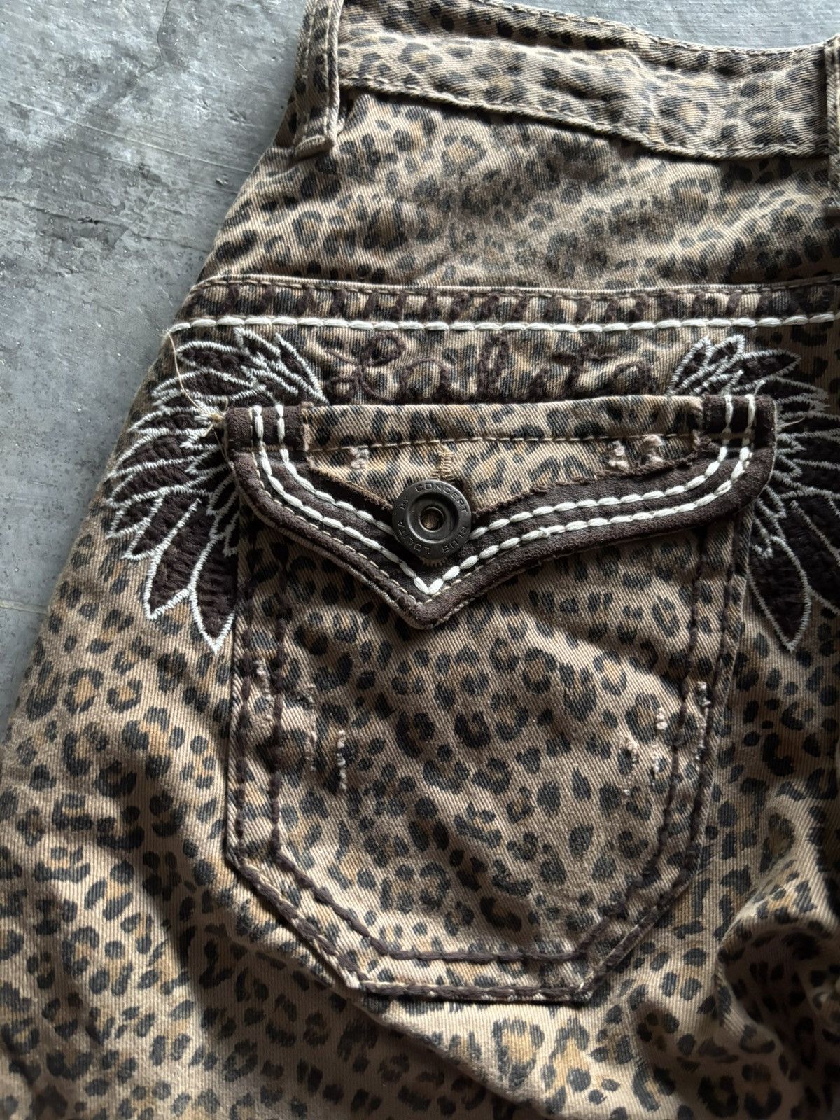 Hysteric Glamour y2k lolita punk leopard alloverprint design dope back pocket Size 28" / US 6 / IT 42 - 18 Thumbnail