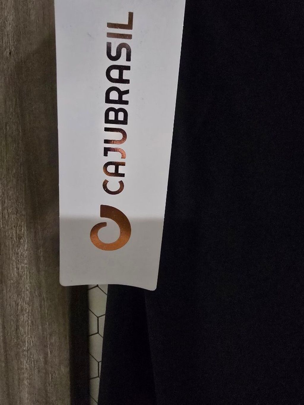 Other CAJUBRASIL Women's Black & Beige Colorblock Leggings Size L Size 28" / US 6 / IT 42 - 6 Thumbnail