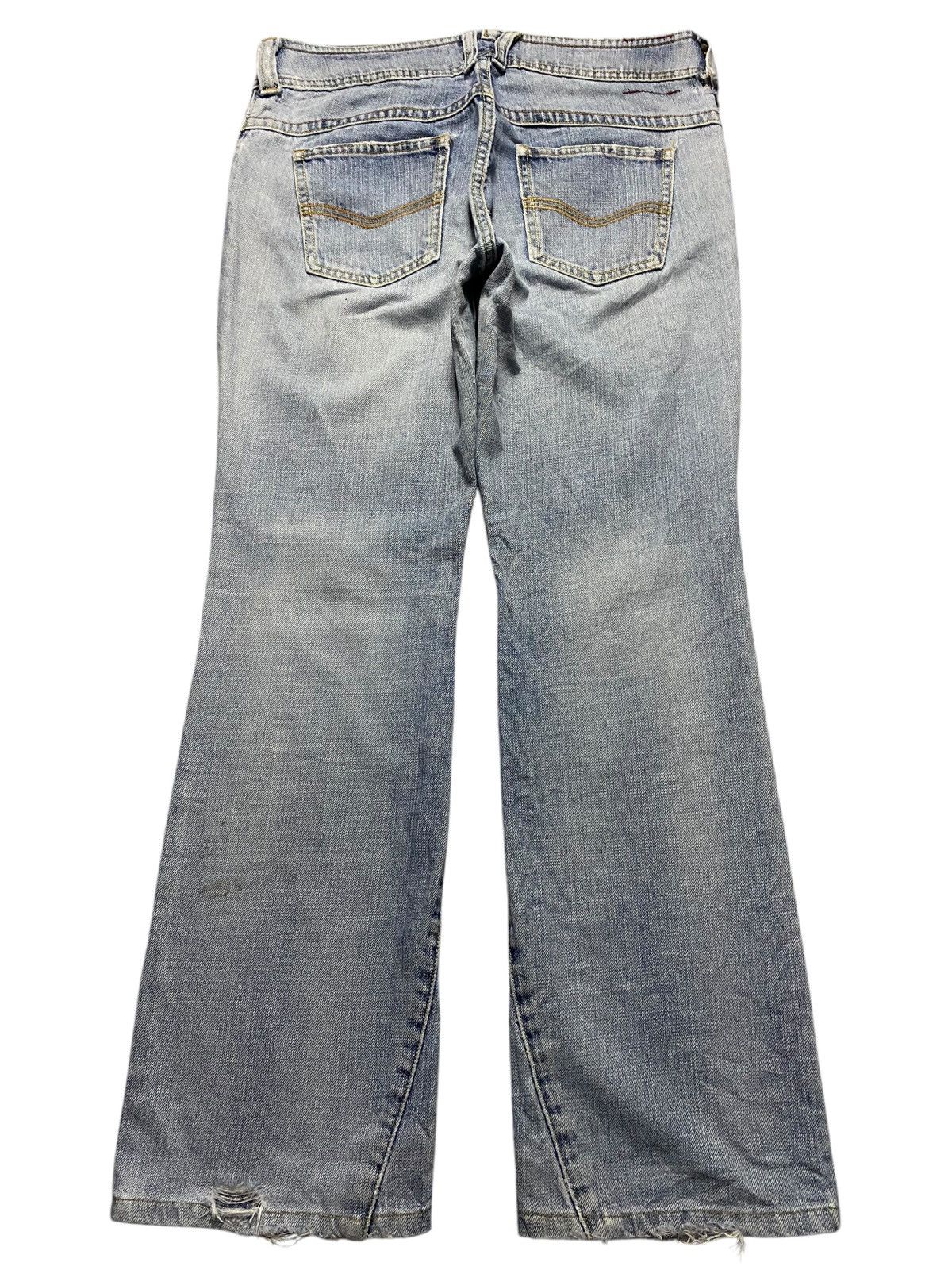 Japanese Brand Vtg Japanese Brand C Seventeen Light Distressed Flare Jeans Size US 30 / EU 46 - 2 Thumbnail