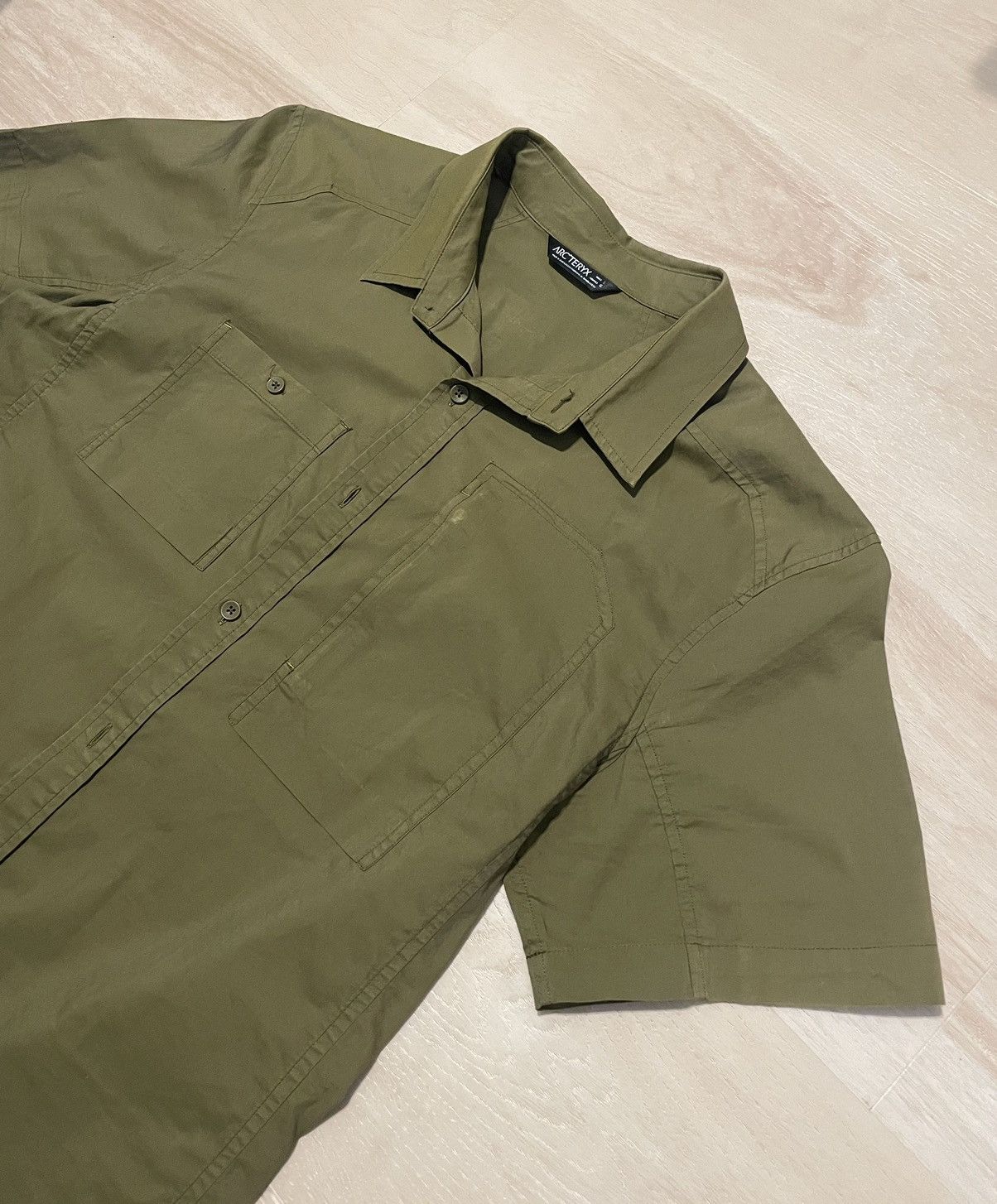 Arc'teryx × Veilance Arc’teryx Short Sleeve Button up Shirt Size US L / EU 52-54 / 3 - 1 Thumbnail