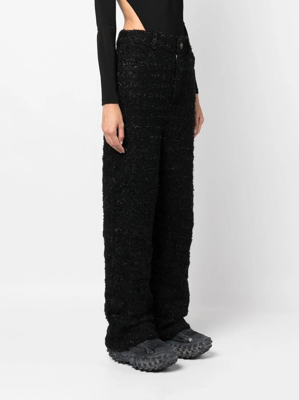 Balenciaga o1y0625 Casual Pant in Black Size 25" / US 0 / IT 36 - 3 Thumbnail