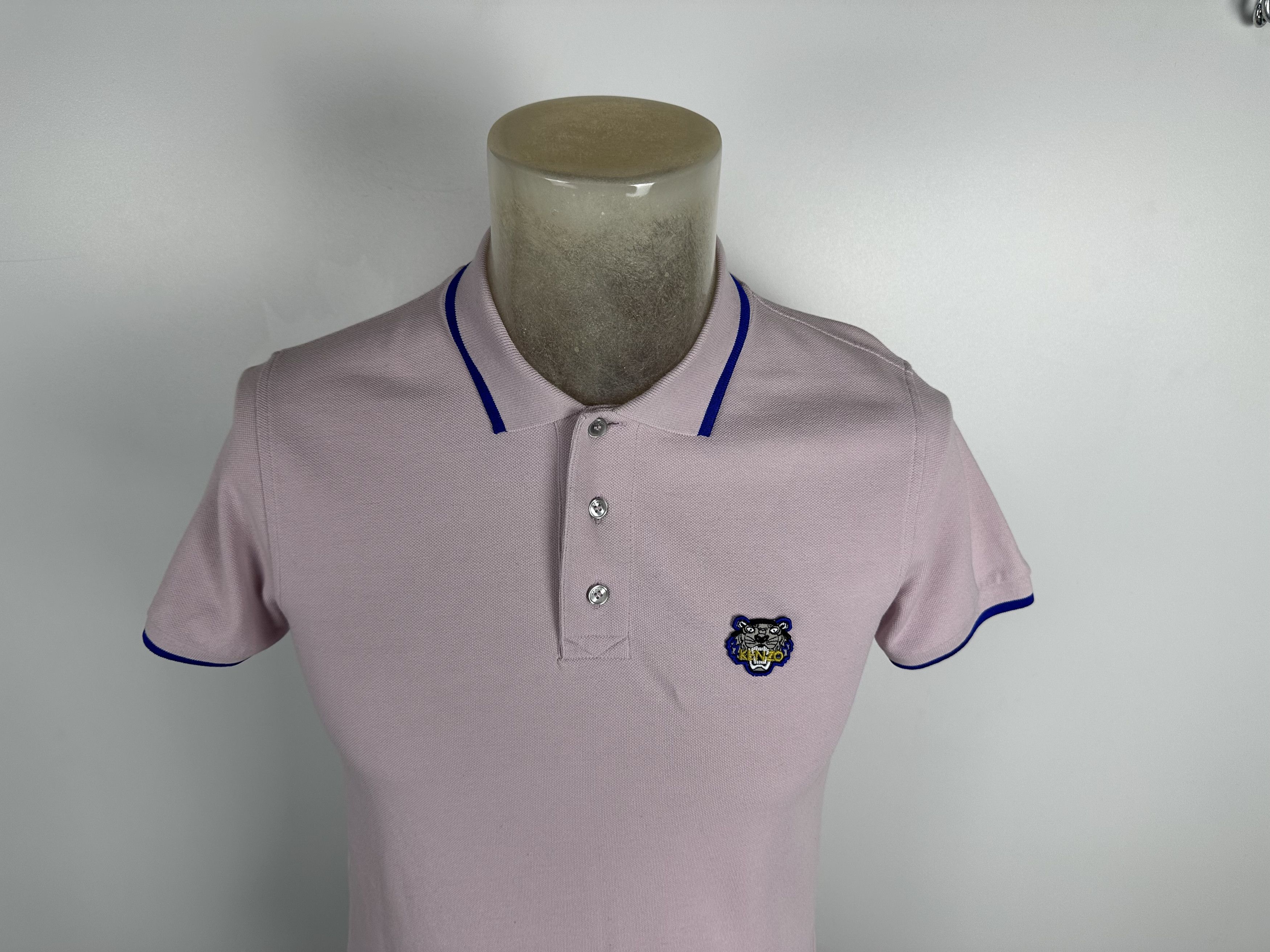 Kenzo Kenzo Polo Shirt TIGER Cotton Man Pink Mens Size XS Size US XS / EU 42 / 0 - 3 Thumbnail