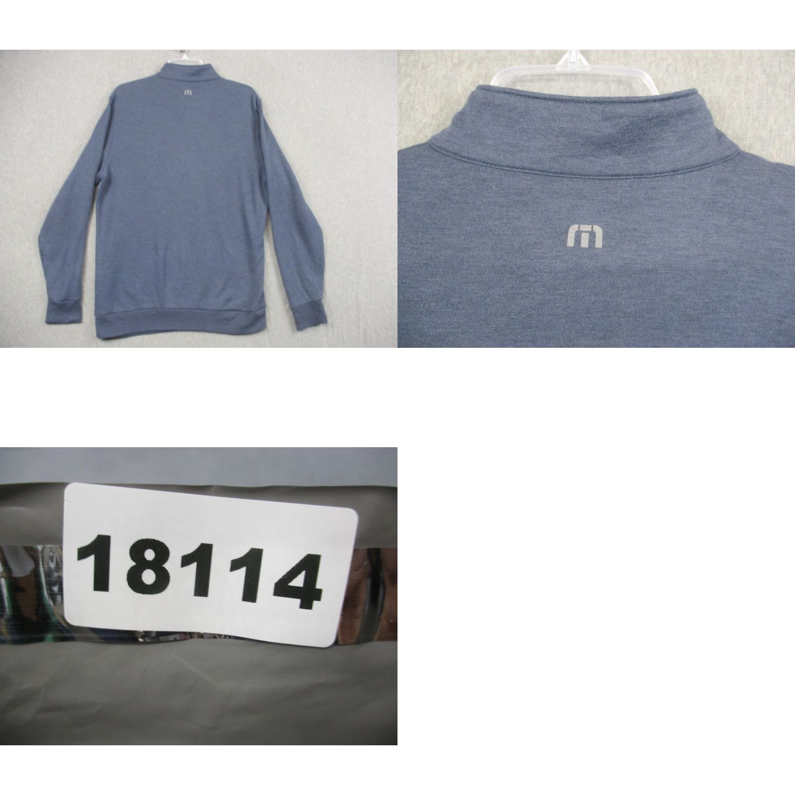 TravisMathew Travis Mathew Sweater Men Medium Pullover Navy Stripe Size US M / EU 48-50 / 2 - 9 Thumbnail