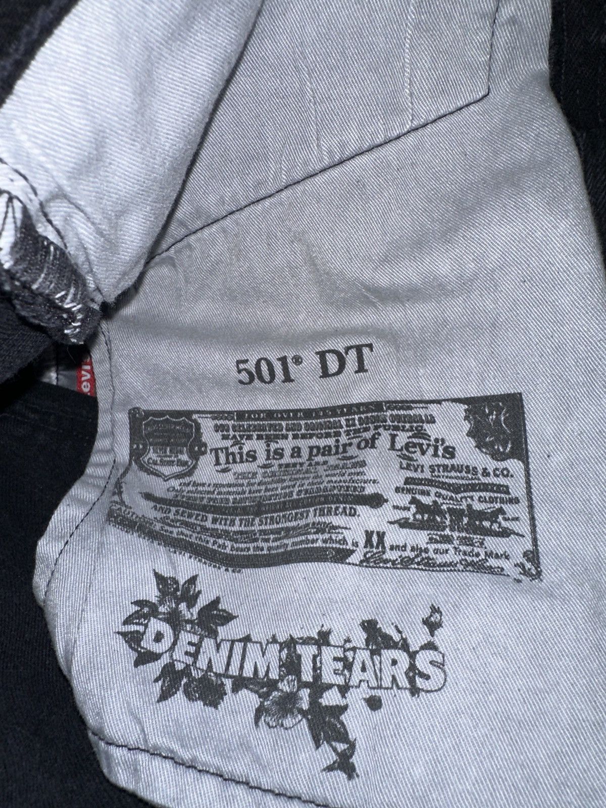 DENIM TEARS Denim Tears Monochrome Jeans Size US 31 - 9 Thumbnail