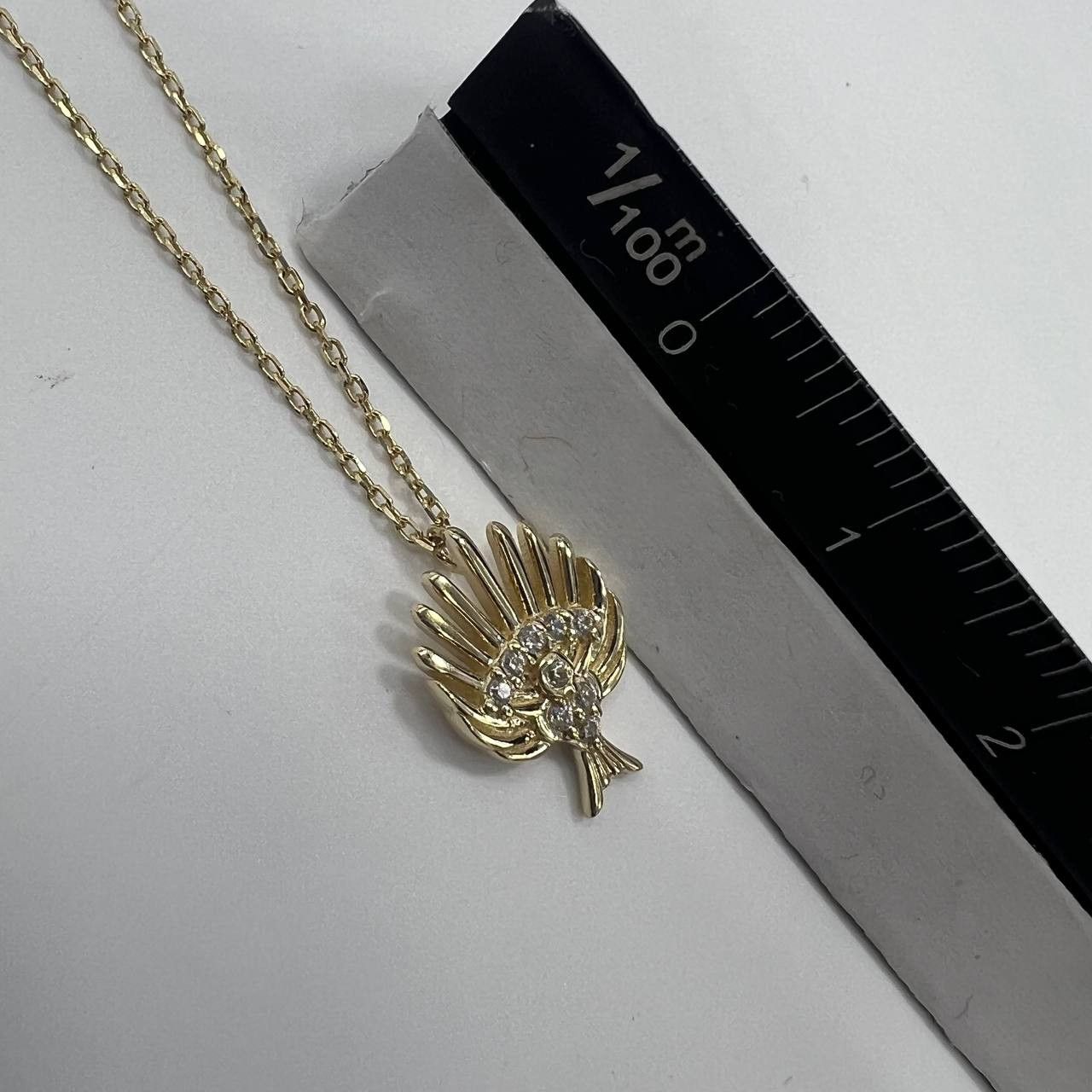 Other New 14K Solid Gold Italian Necklace Elegant 1.7g Size ONE SIZE - 5 Thumbnail