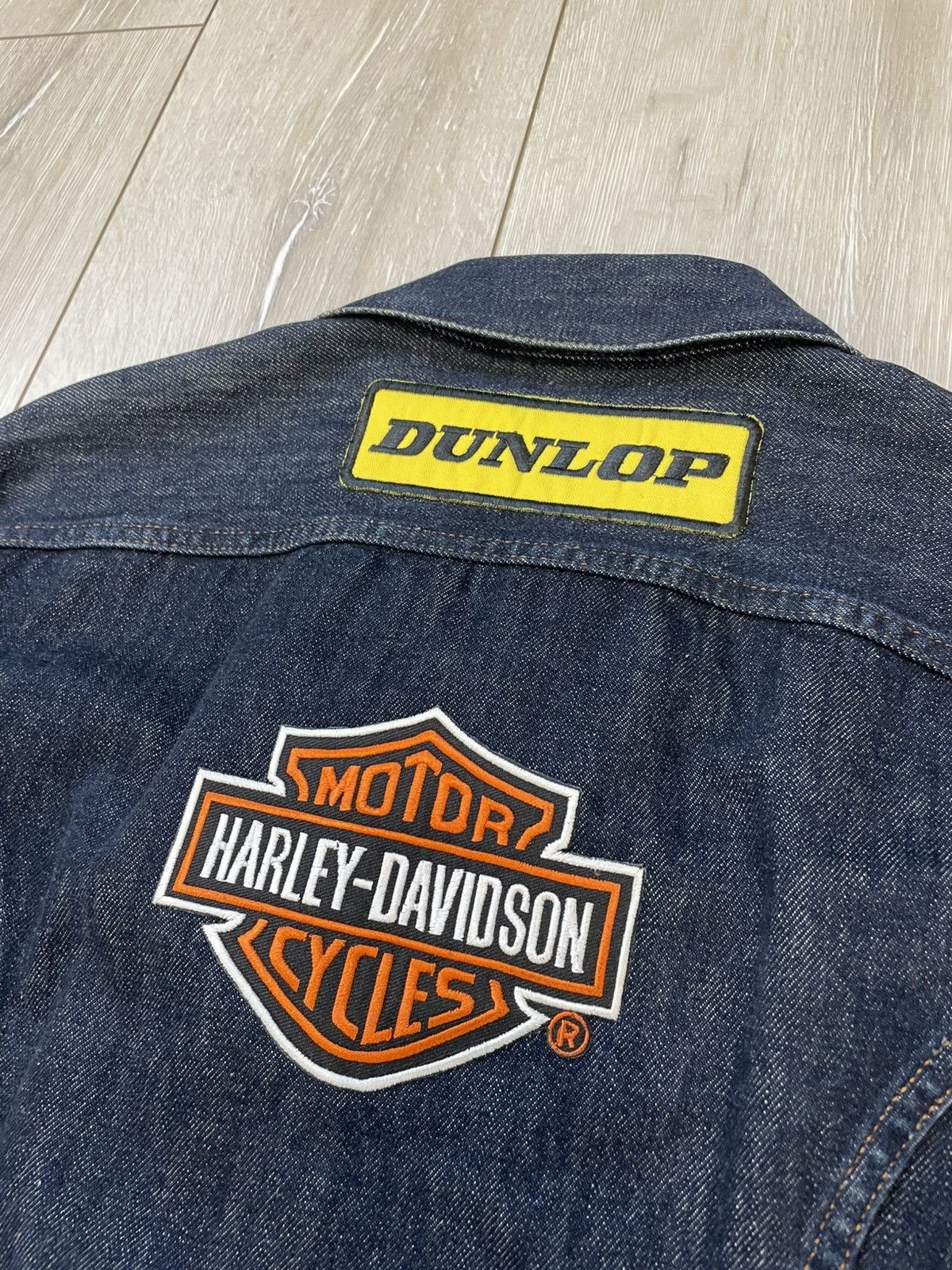 Diesel × Harley Davidson × Vintage Woman's Vintage Diesel Patches denim Jacket Harley-Davidson Size M / US 6-8 / IT 42-44 - 10 Thumbnail