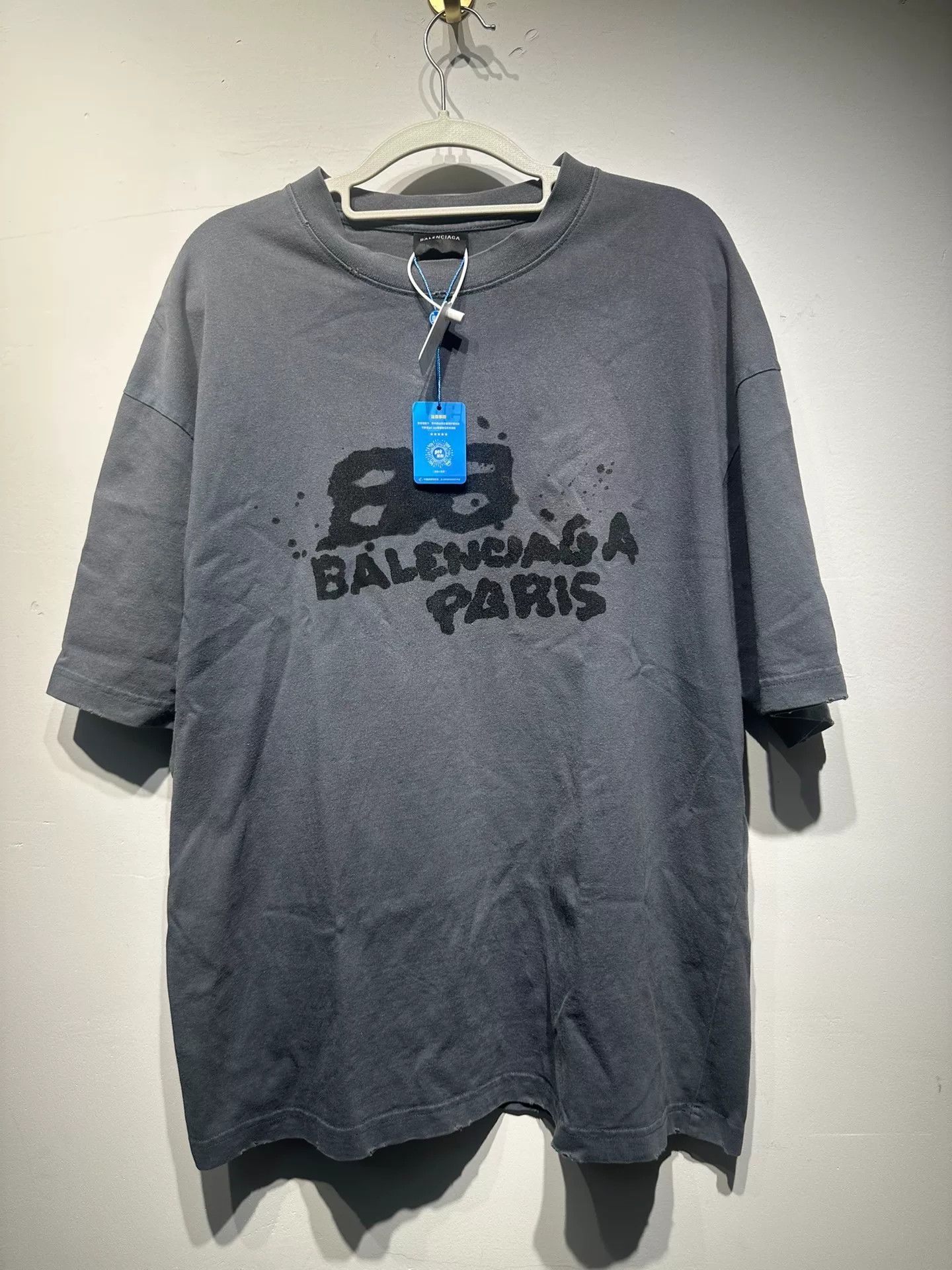 Balenciaga Balenciaga Black T-Shirt M Men Size US M / EU 48-50 / 2 - 1 Thumbnail
