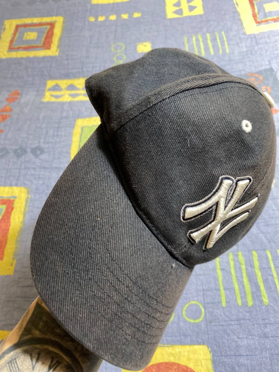 47 Brand × New York Yankees × Vintage Vintage New York Yankee 47 Brand Cap Size ONE SIZE - 2 Thumbnail