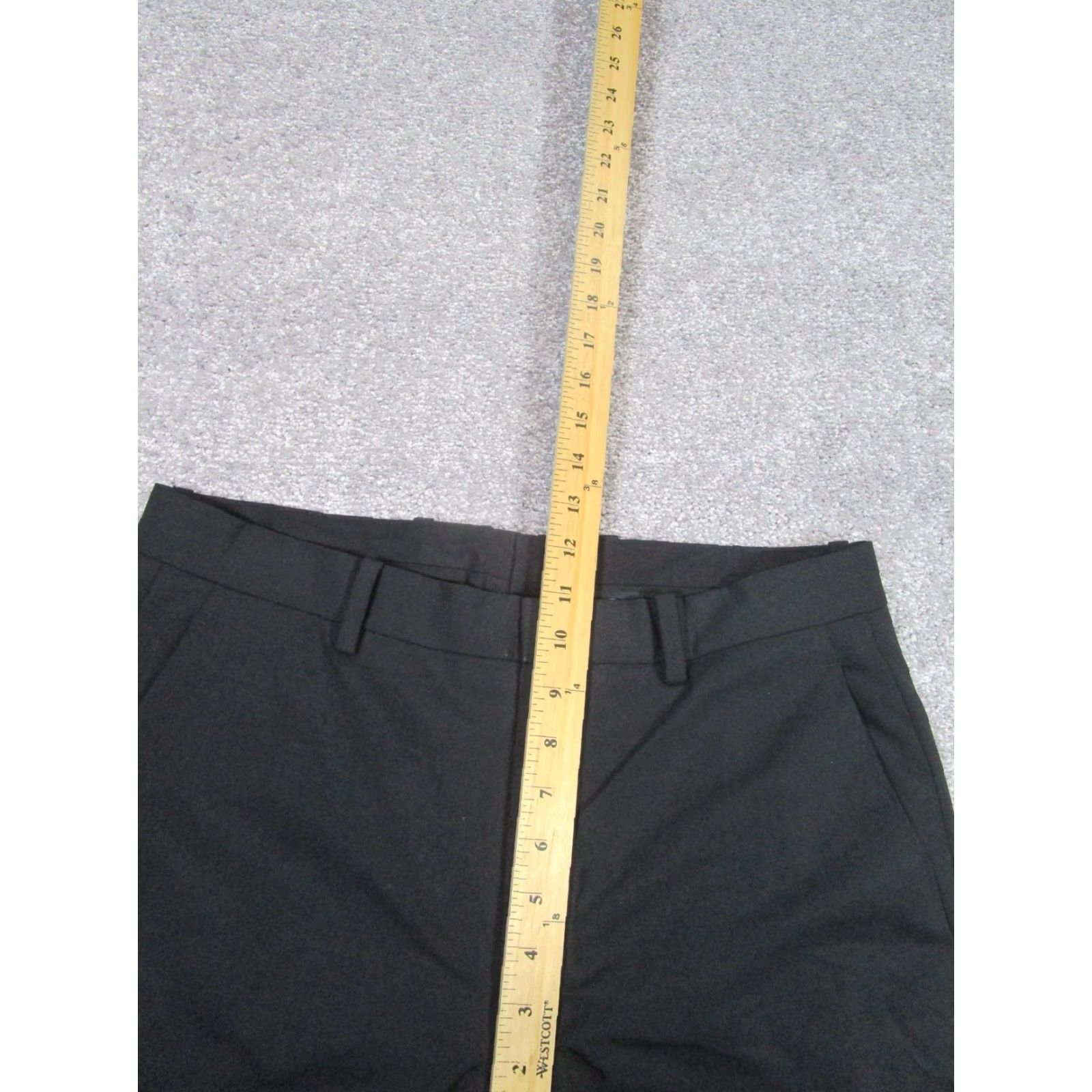 Theory Theory Pants Mens 30 Mayer New Tailor 2 Black Virgin Wool Slacks 26" Zip Flat Front Dress Pants Solid Size US 30 / EU 46 - 6 Thumbnail