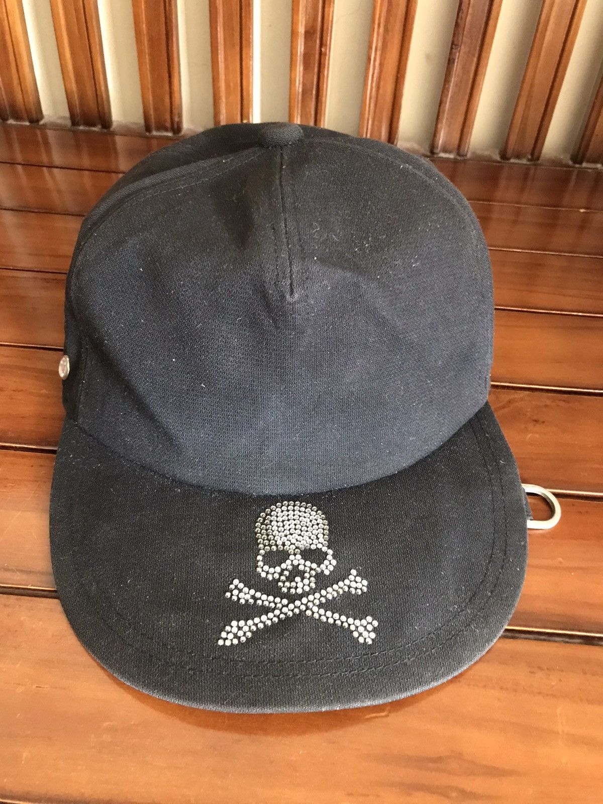 Mastermind Japan Mastermind Japan Skull Bone Black Cap Hat Size ONE SIZE - 7 Thumbnail