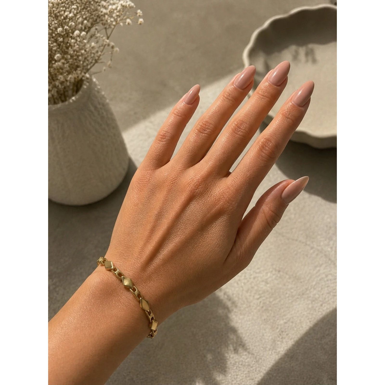& Other Stories Gold Plated Bracelet – Elegant Chain Design Size US M / EU 48-50 / 2 - 1 Thumbnail