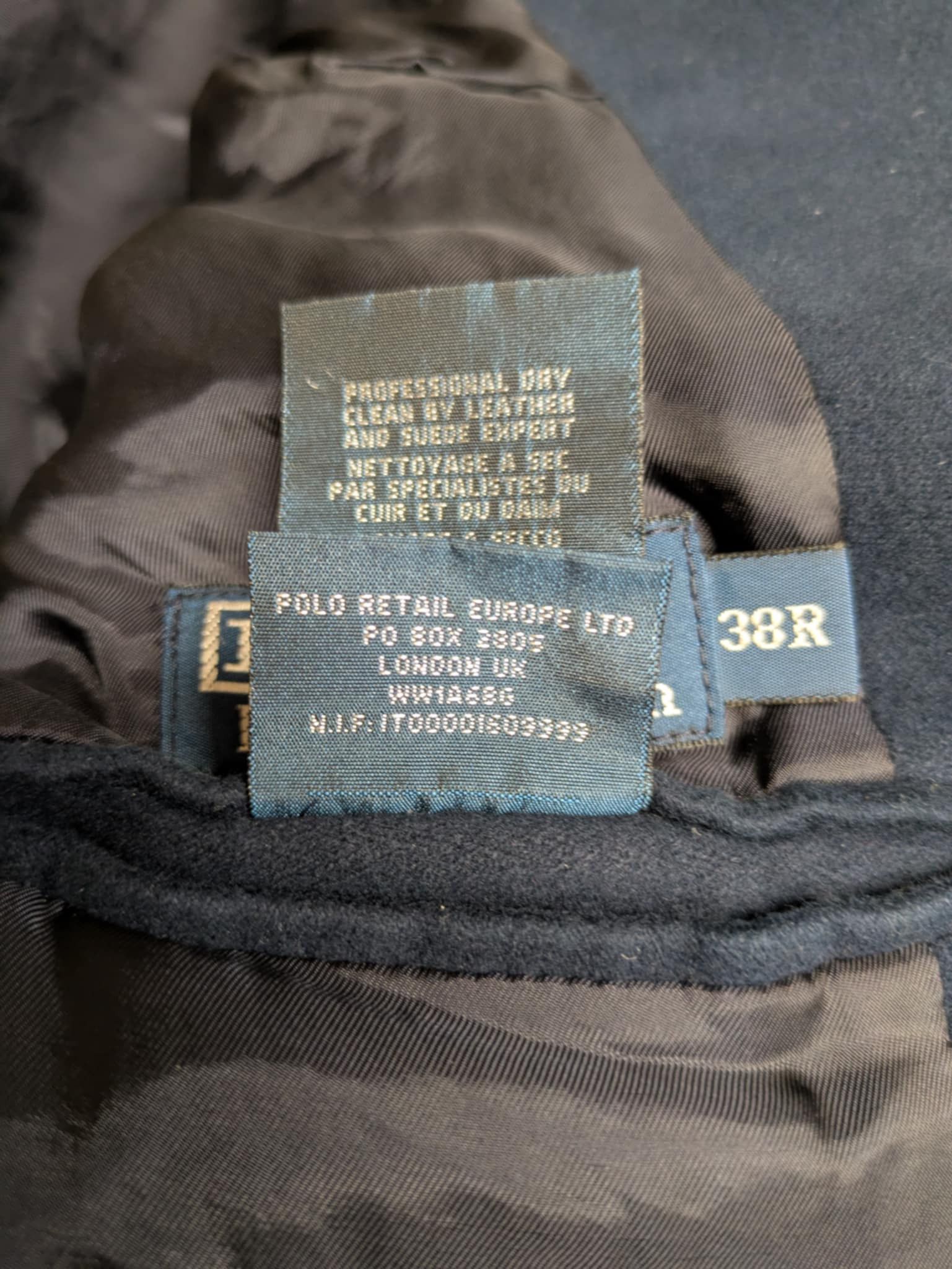 Polo Ralph Lauren Marynarka Polo Ralph Lauren vintage Size 38R - 13 Thumbnail