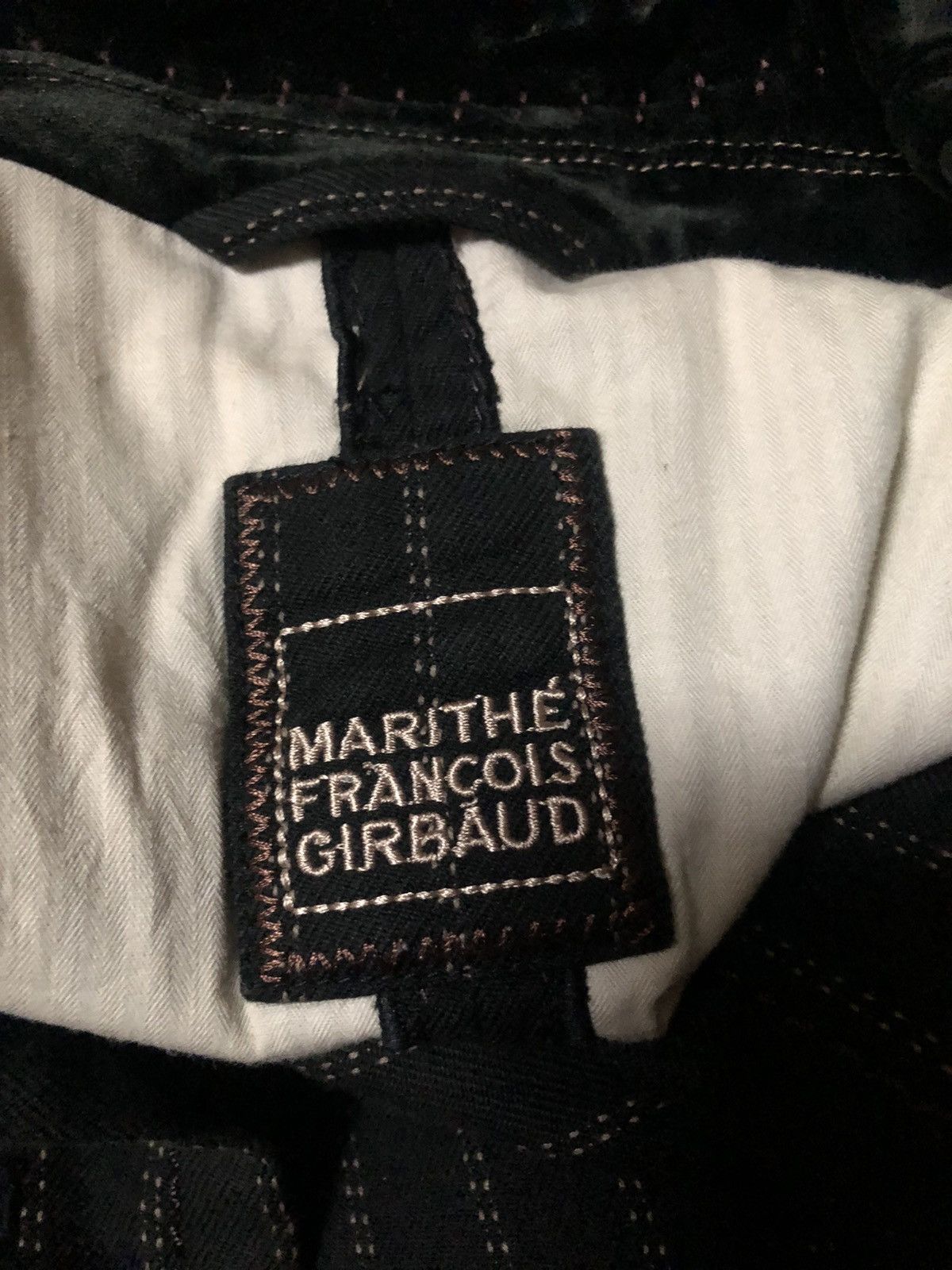 Marithe + Francois Girbaud Martihe Francois Girbaud GOTHIC Stripe Jacket Size S / US 4 / IT 40 - 3 Thumbnail
