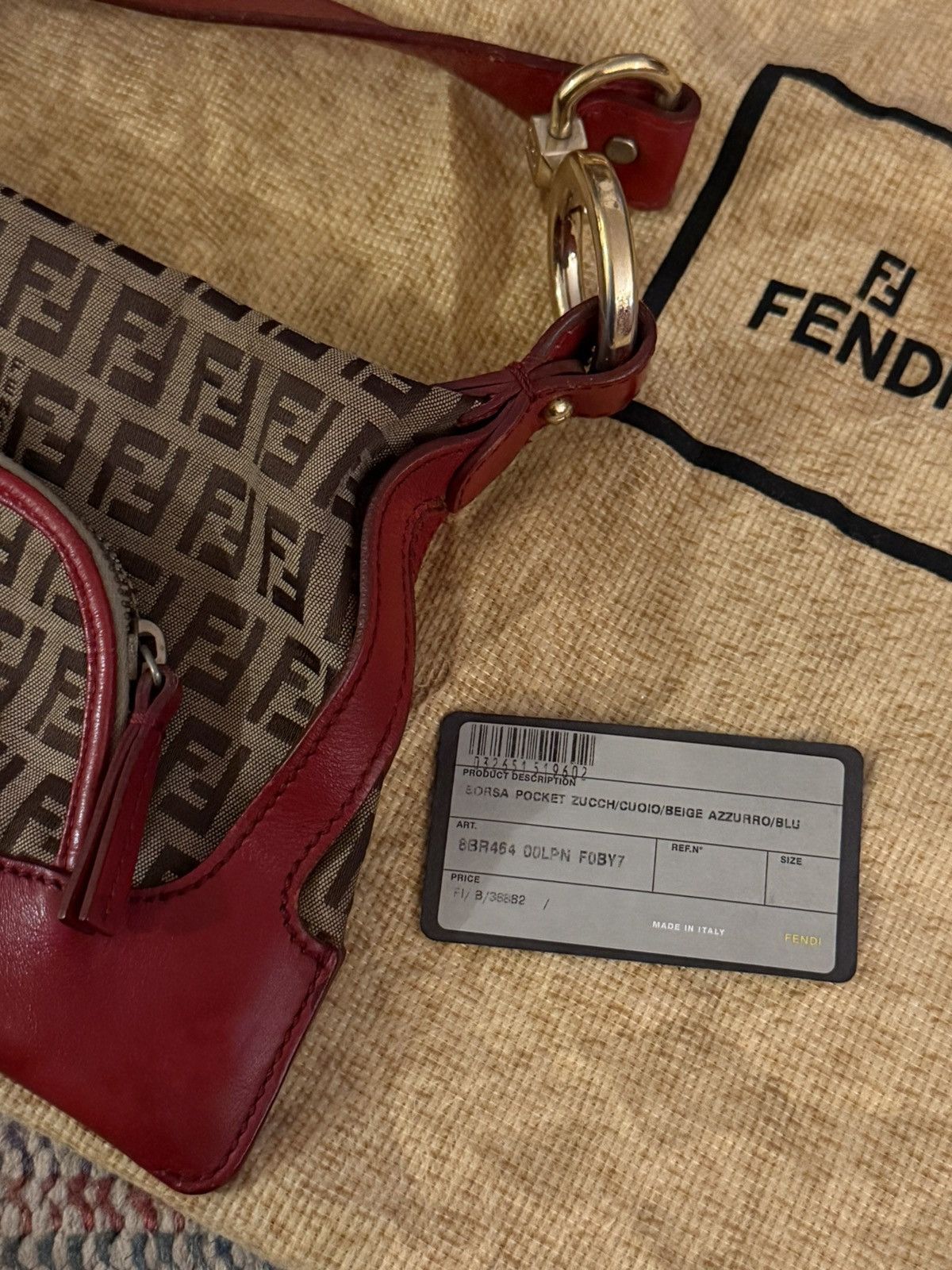 Fendi Authentic FENDI Zucchino Bag Size ONE SIZE - 25 Thumbnail