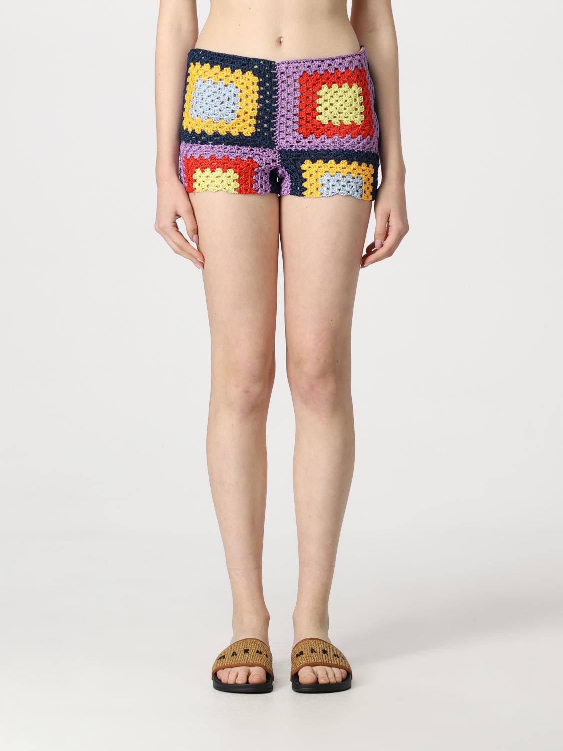 Marni o1y1125 Short in Multicolor Size 26" / US 2 / IT 38 - 1 Thumbnail