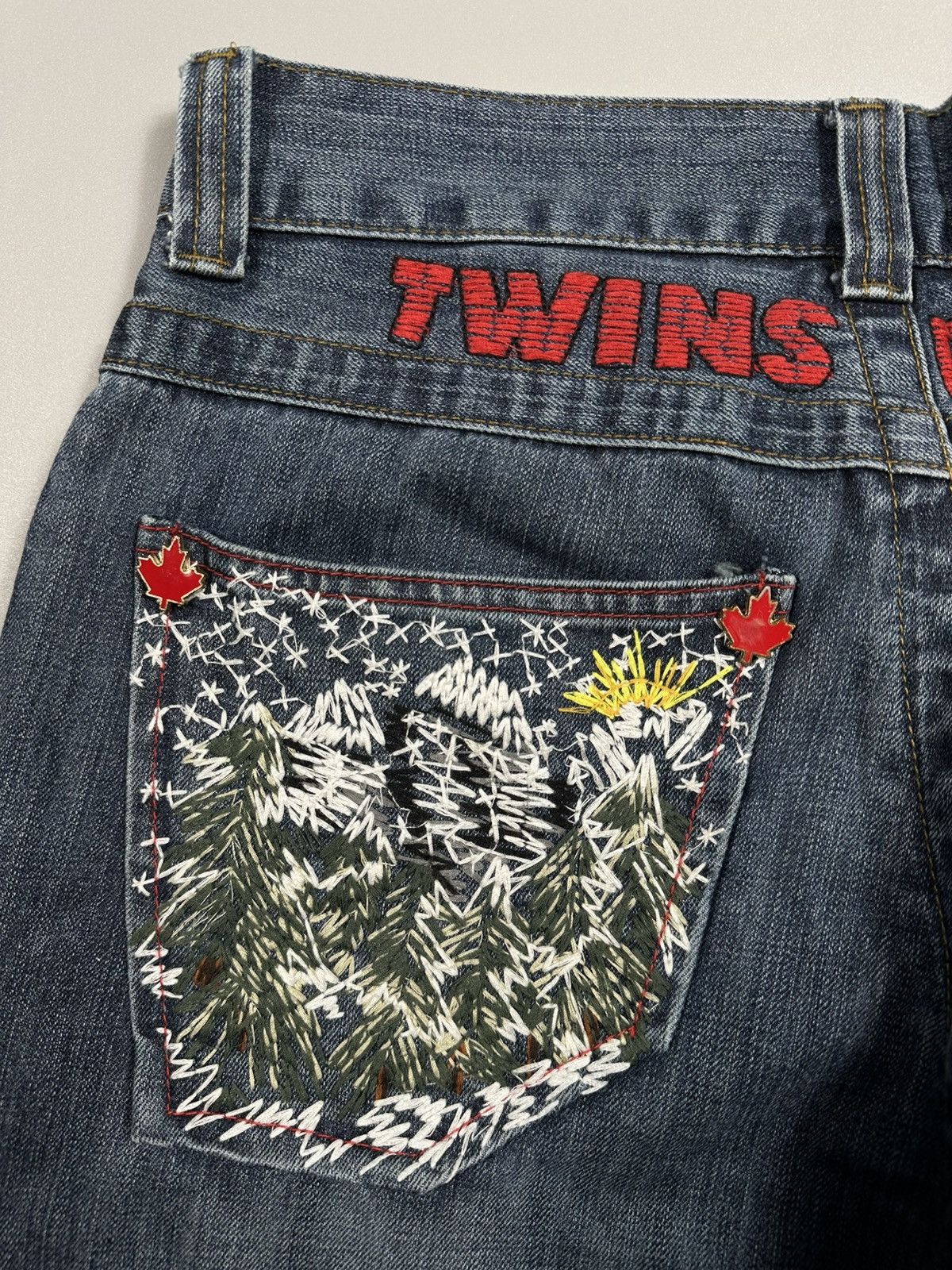 Dsquared2 F/W2005 Dsquared2 'Twins Range' Cotton Cashmere Jeans Denim Size US 34 / EU 50 - 4 Thumbnail