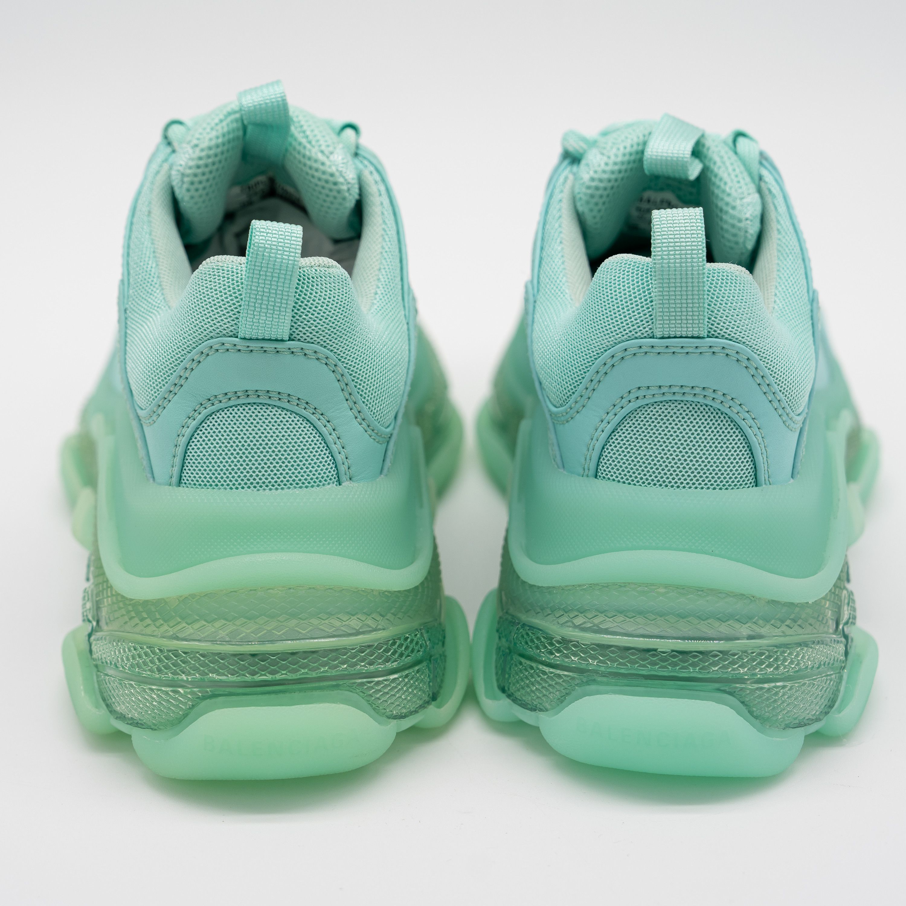 Balenciaga 37 EU / 7 US Balenciaga Triple S Sneakers Mint Green Size US 7 / IT 37 - 5 Thumbnail