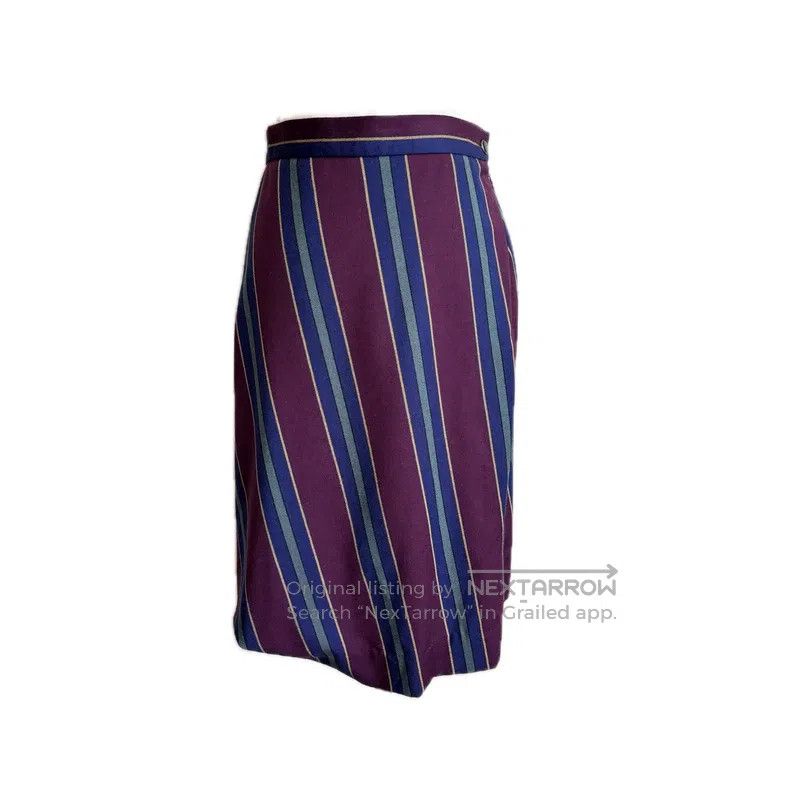 Vivienne Westwood Vivienne Westwood Striped Skirt, Asymmetrical Skirt Size 26" / US 2 / IT 38 - 1 Thumbnail
