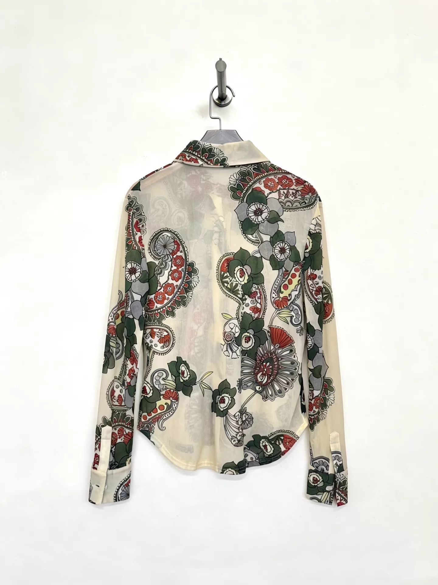 Tsumori Chisato Tsumori Chisato Floral Cashew Flower Shirt M Size M / US 6-8 / IT 42-44 - 2 Thumbnail