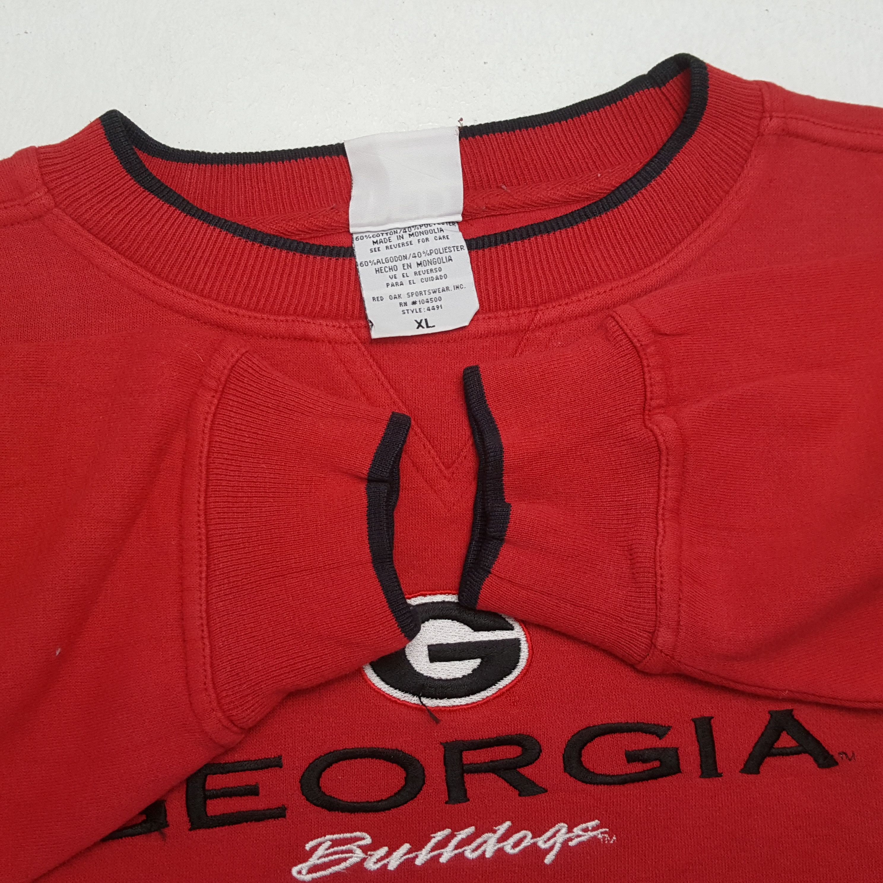 NFL × Vintage Vintage GEORGIA BULLDOGS American Football NFL Sweatshirts Size US XXL / EU 58 / 5 - 7 Thumbnail