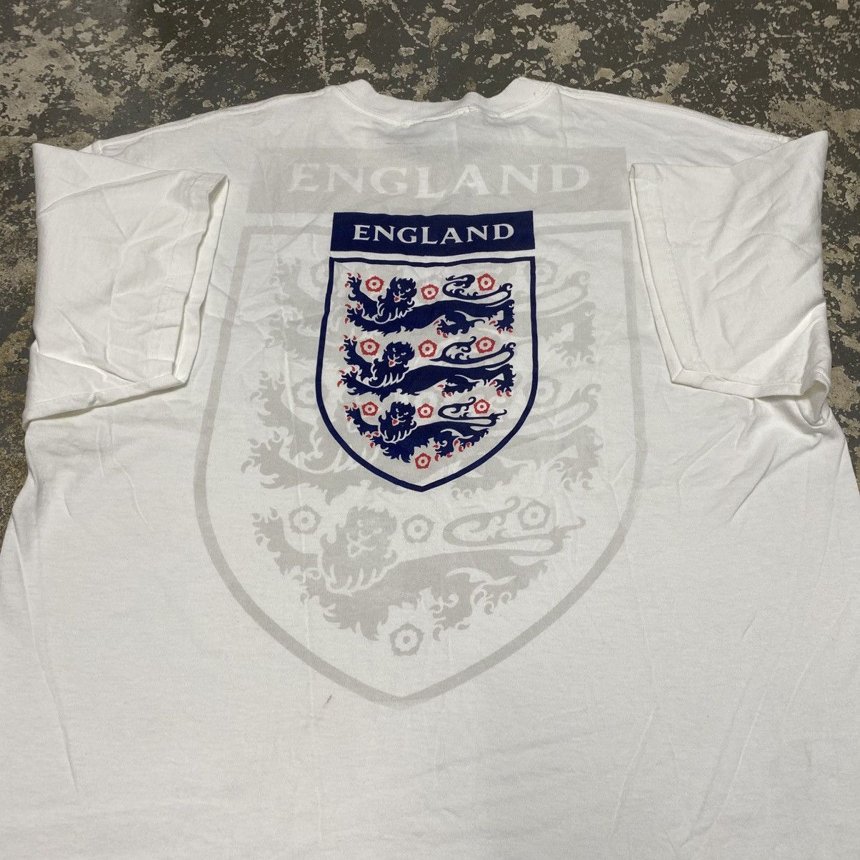 Vintage Vintage England Umbro Soccer Football Tshirt Size US XL / EU 56 / 4 - 3 Thumbnail