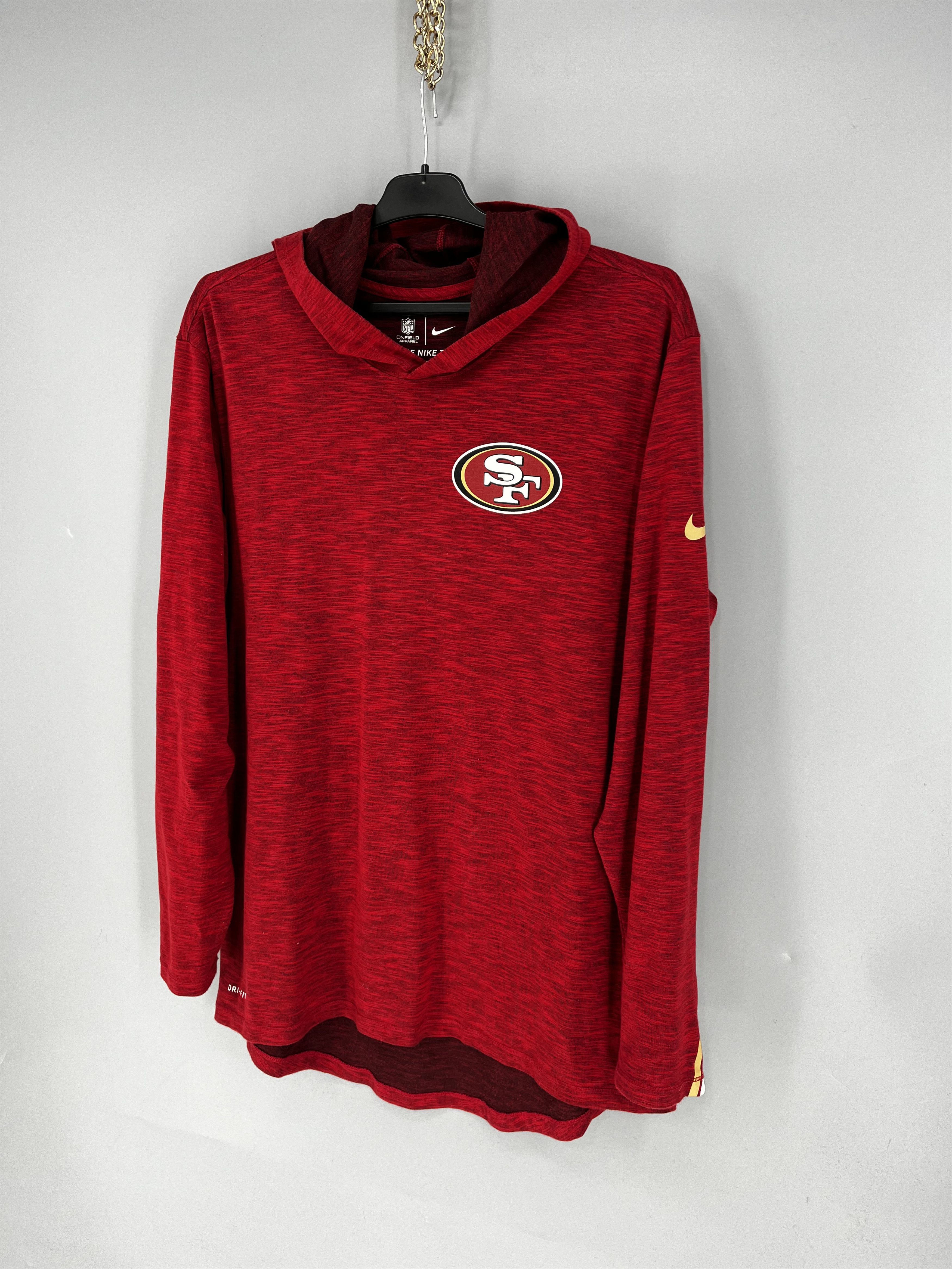 NFL Men's Nike Scarlet San Francisco 49ers Sideline Scrimmage Size US L / EU 52-54 / 3 - 3 Thumbnail