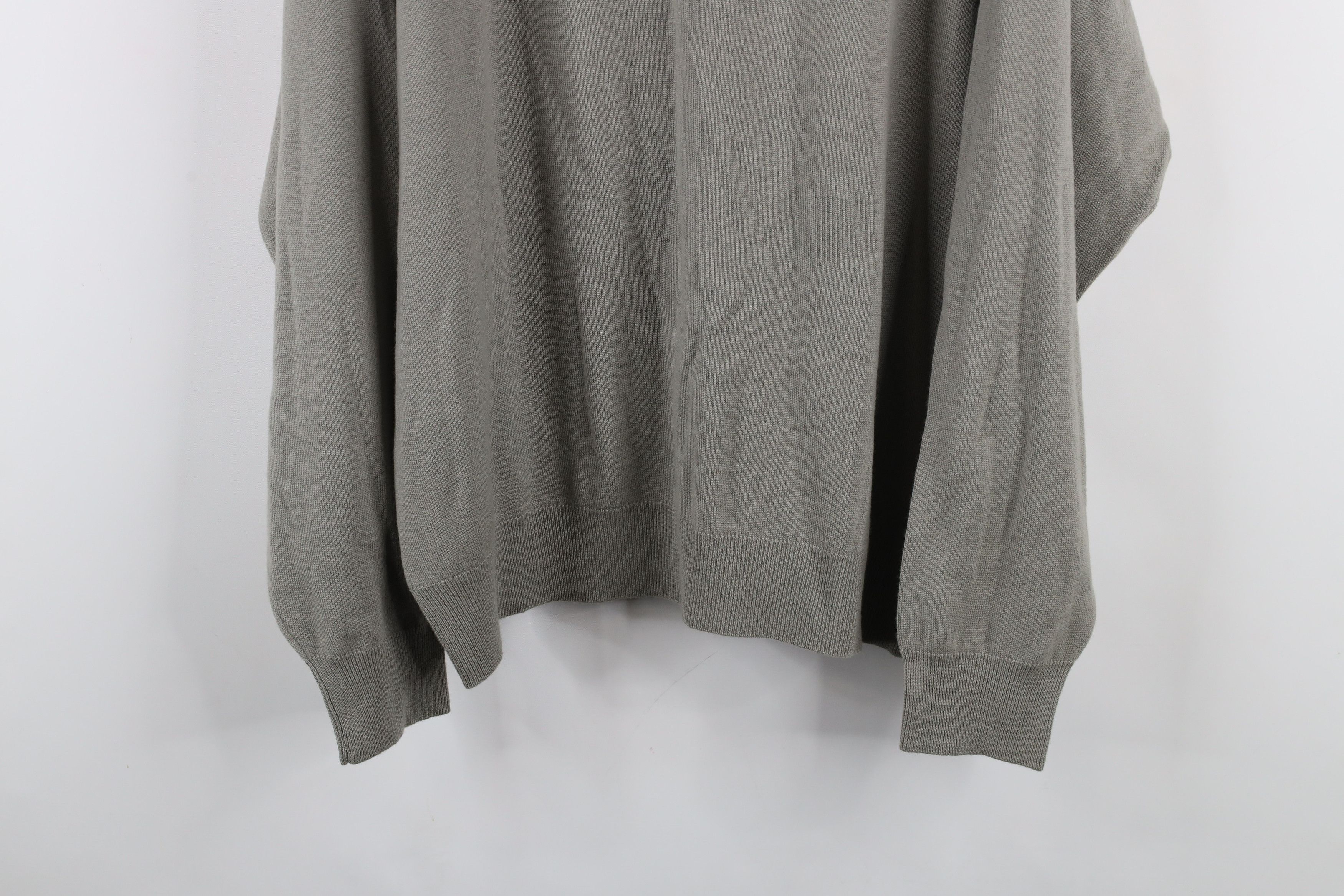 Vintage Vintage 90s Streetwear Silk Cashmere Blend Knit Sweater Gray Size US XL / EU 56 / 4 - 3 Thumbnail