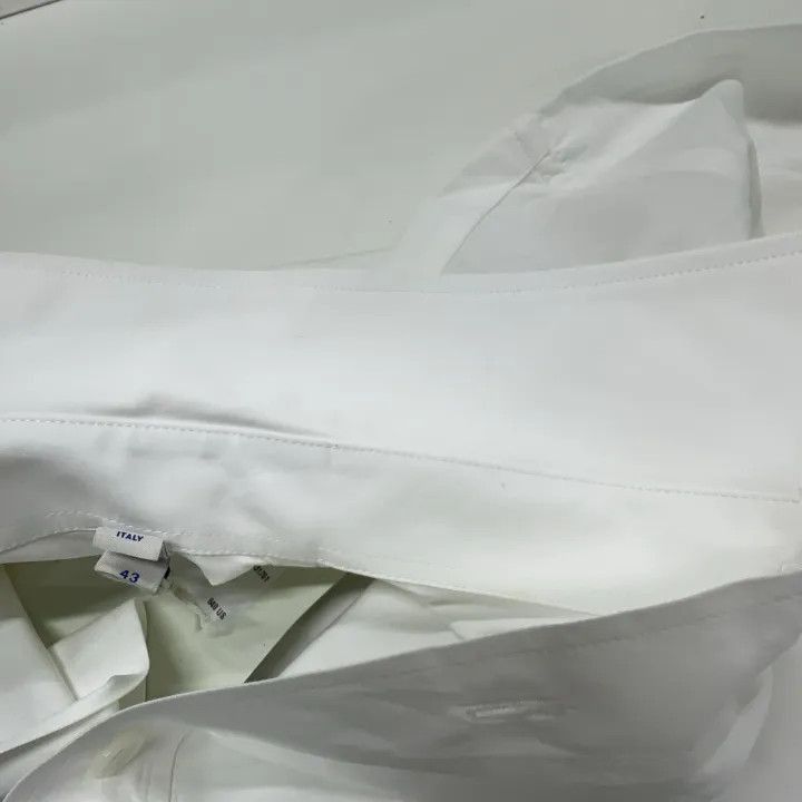 Burberry Burberry Burberry White Long Sleeve Casual Shirt-2507 Size US L / EU 52-54 / 3 - 8 Thumbnail