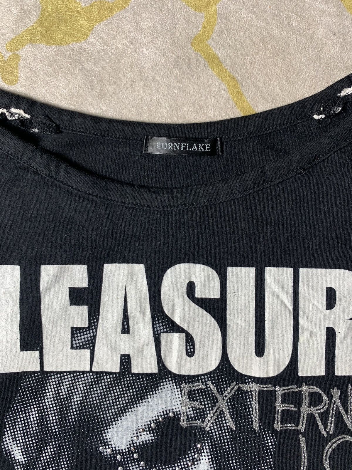 Vintage Japanese CORNFLAKE PUNK POEM LONG SLEEVE Size L / US 10 / IT 46 - 4 Thumbnail