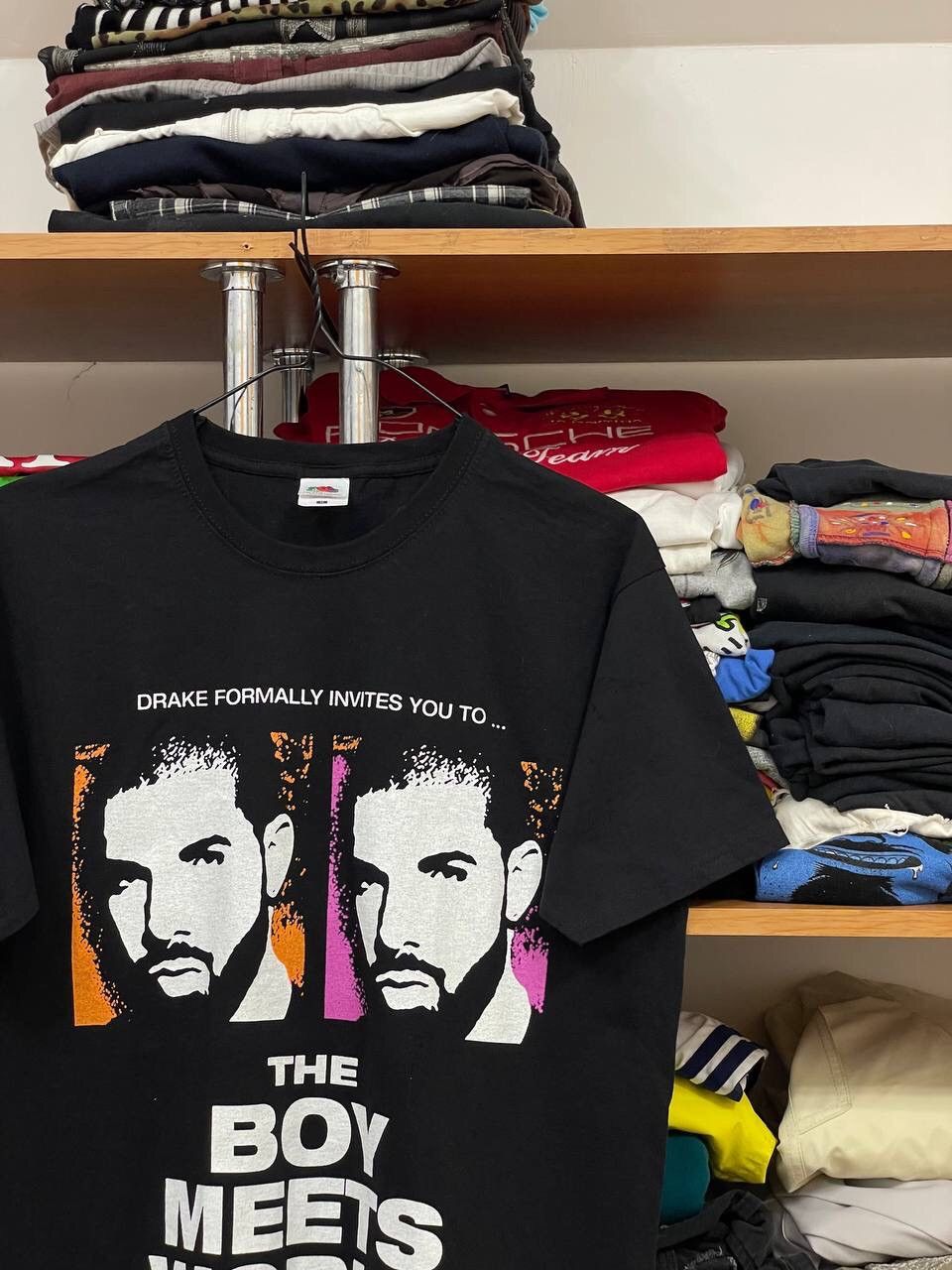 Band Tees Vintage Drake Tour Rap T Shirt Size US M / EU 48-50 / 2 - 3 Thumbnail