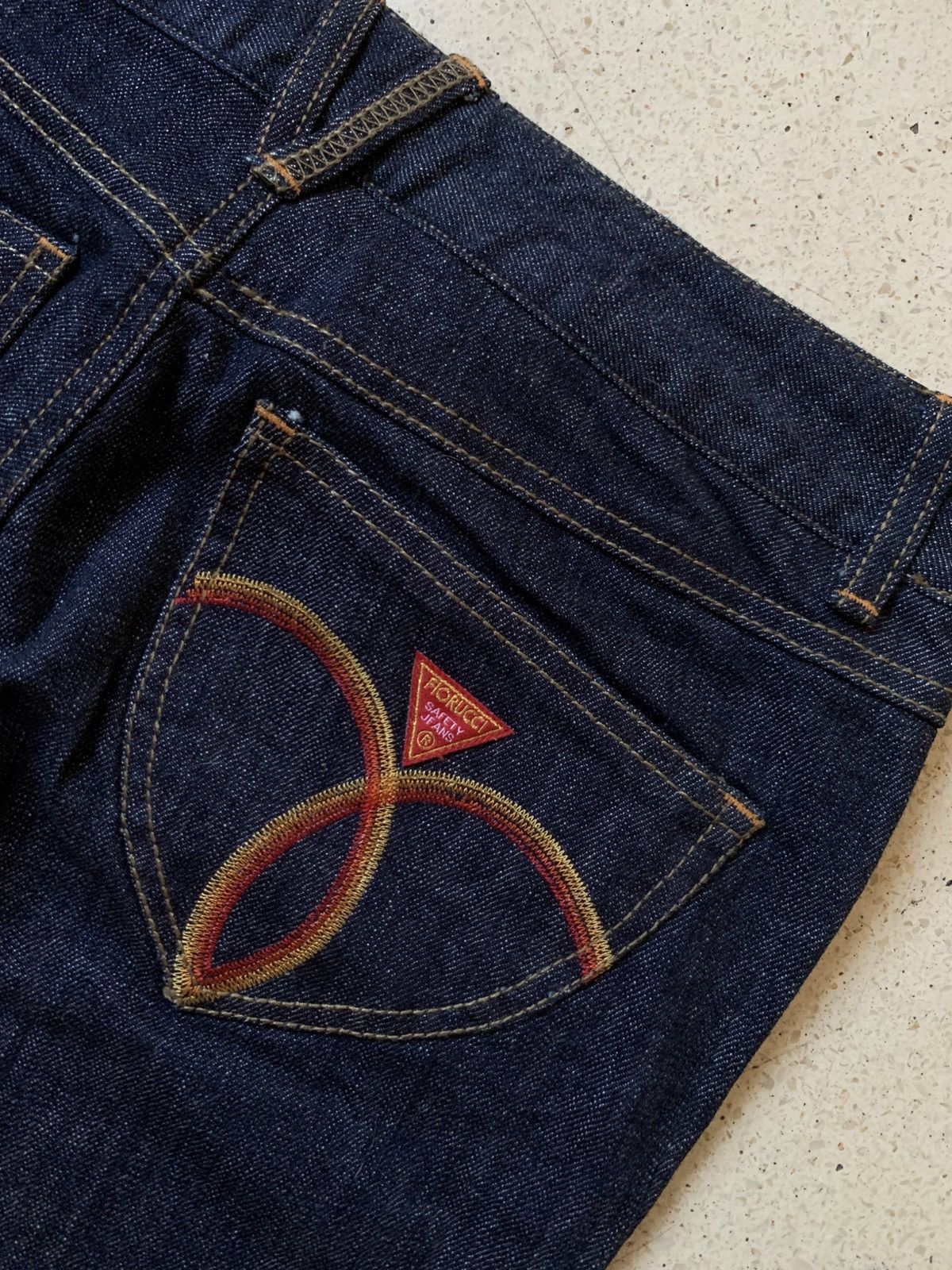 Fiorucci Fiorucci safety jeans flared punk style pant Size 29" - 7 Thumbnail