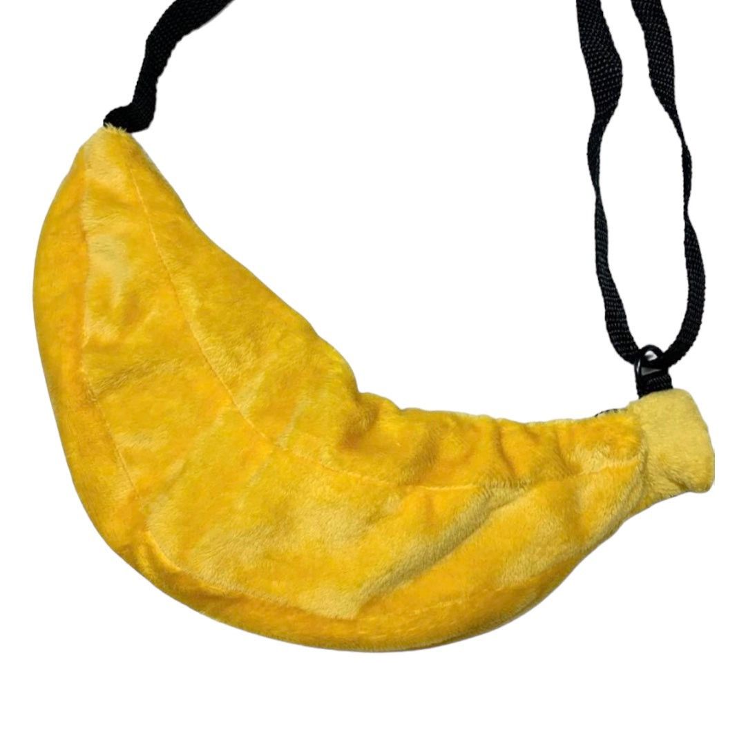 Bape × Vintage BABY MILO FLEECE BANANA CROSSBODY BAG Size ONE SIZE - 3 Thumbnail