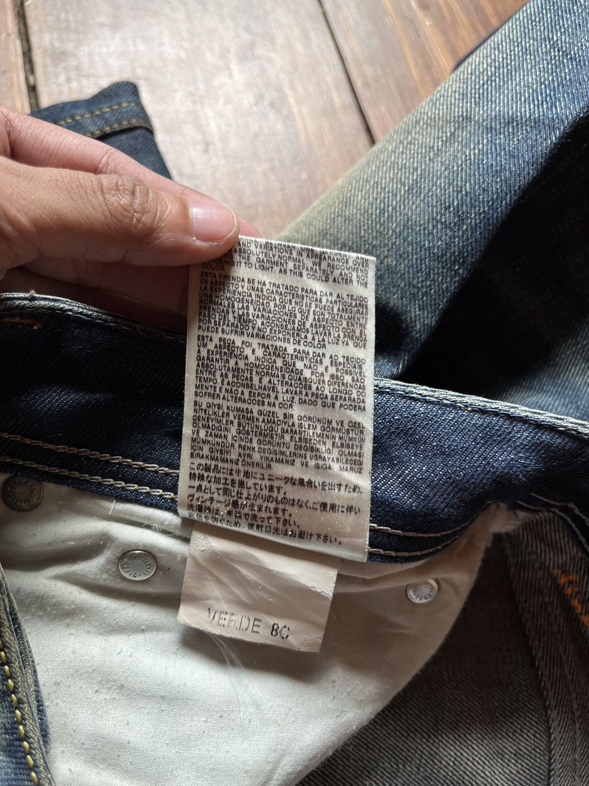 Diesel Diesel Industry Zatiny Mudwash Indigo Bootcut Jeans Size US 29 - 15 Thumbnail