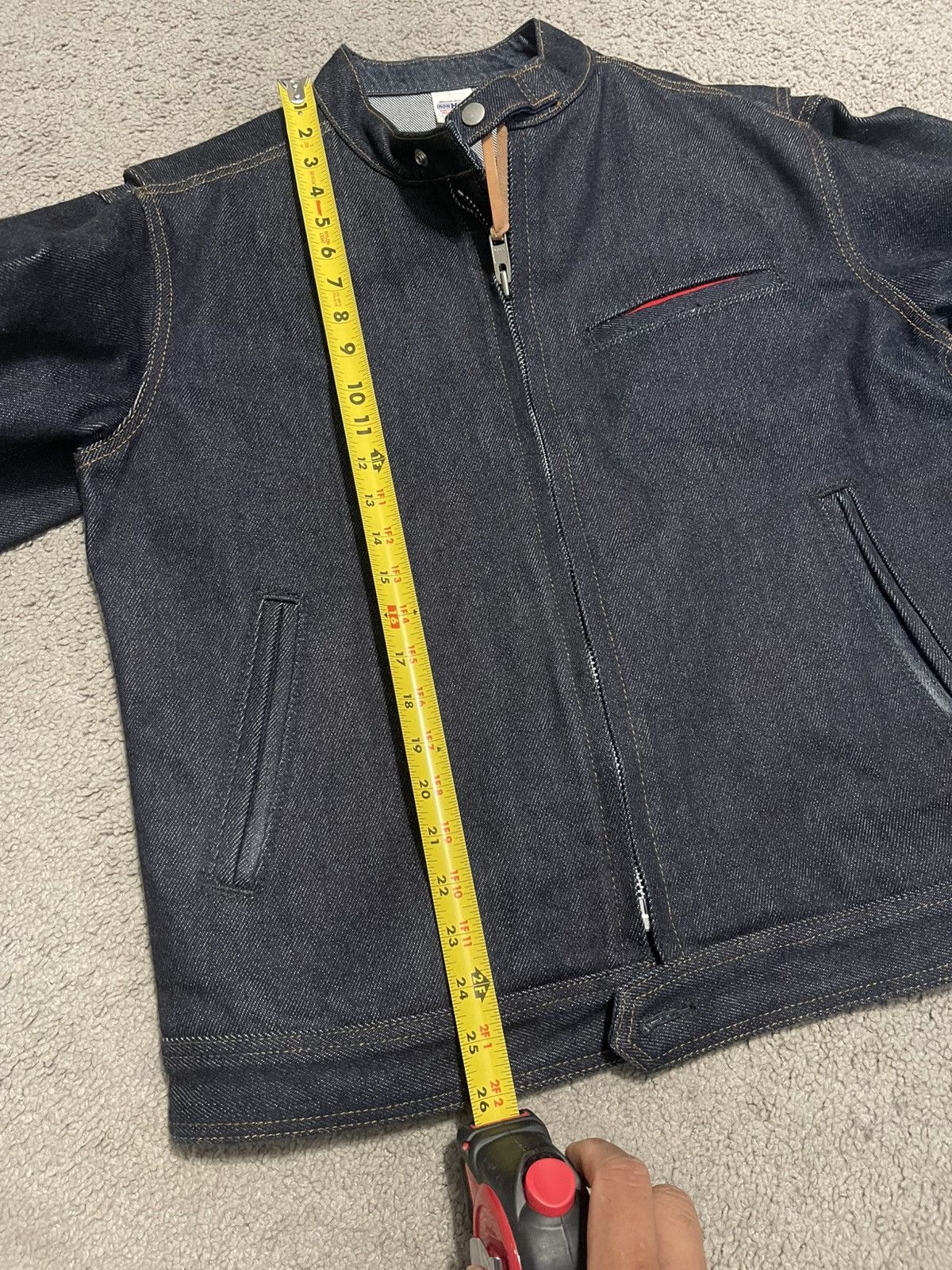 Iron Heart Iron heart moto denim jacket 21oz heavy Size US L / EU 52-54 / 3 - 6 Thumbnail