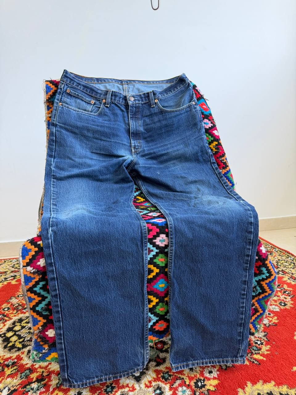 Hedi Slimane 2000s Hedi Slimane Style Washed Faded Denim Jeans Size US 32 / EU 48 - 8 Thumbnail