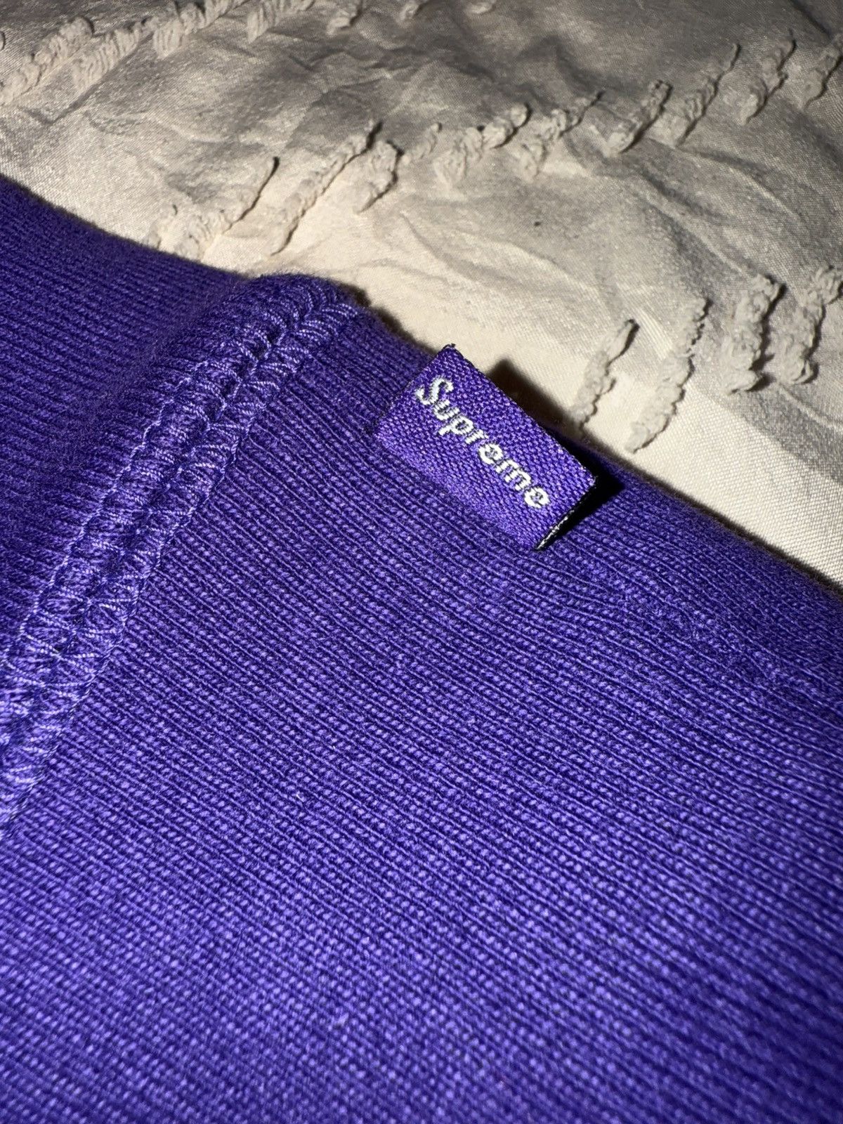 Supreme Supreme Cross Box Logo Hooded Purple Sweatshirt (FW20) Size US M / EU 48-50 / 2 - 10 Thumbnail