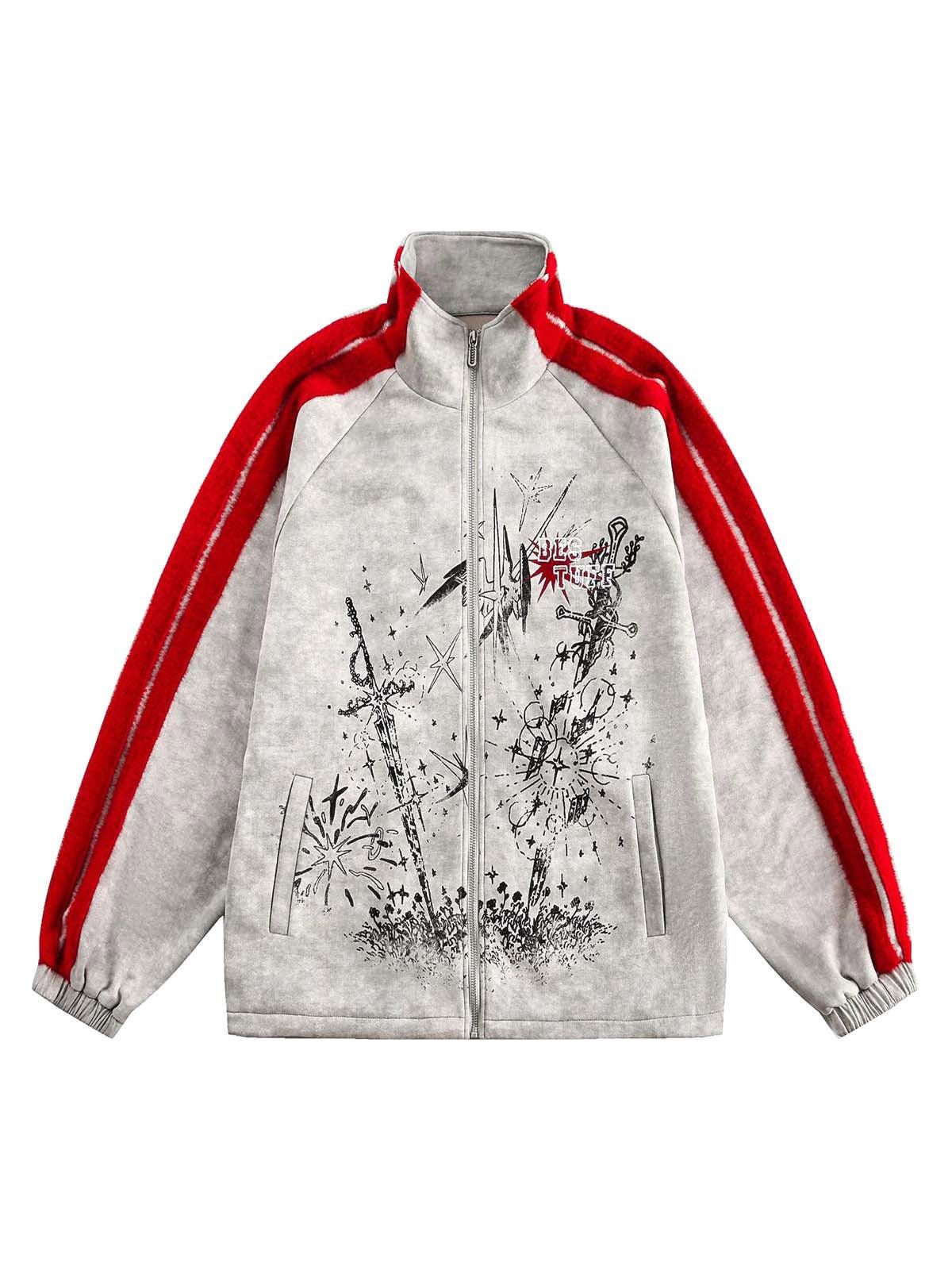 Japanese Brand Wasteland Patchwork Graffiti Zip Up Jacket Size M / US 6-8 / IT 42-44 - 5 Thumbnail